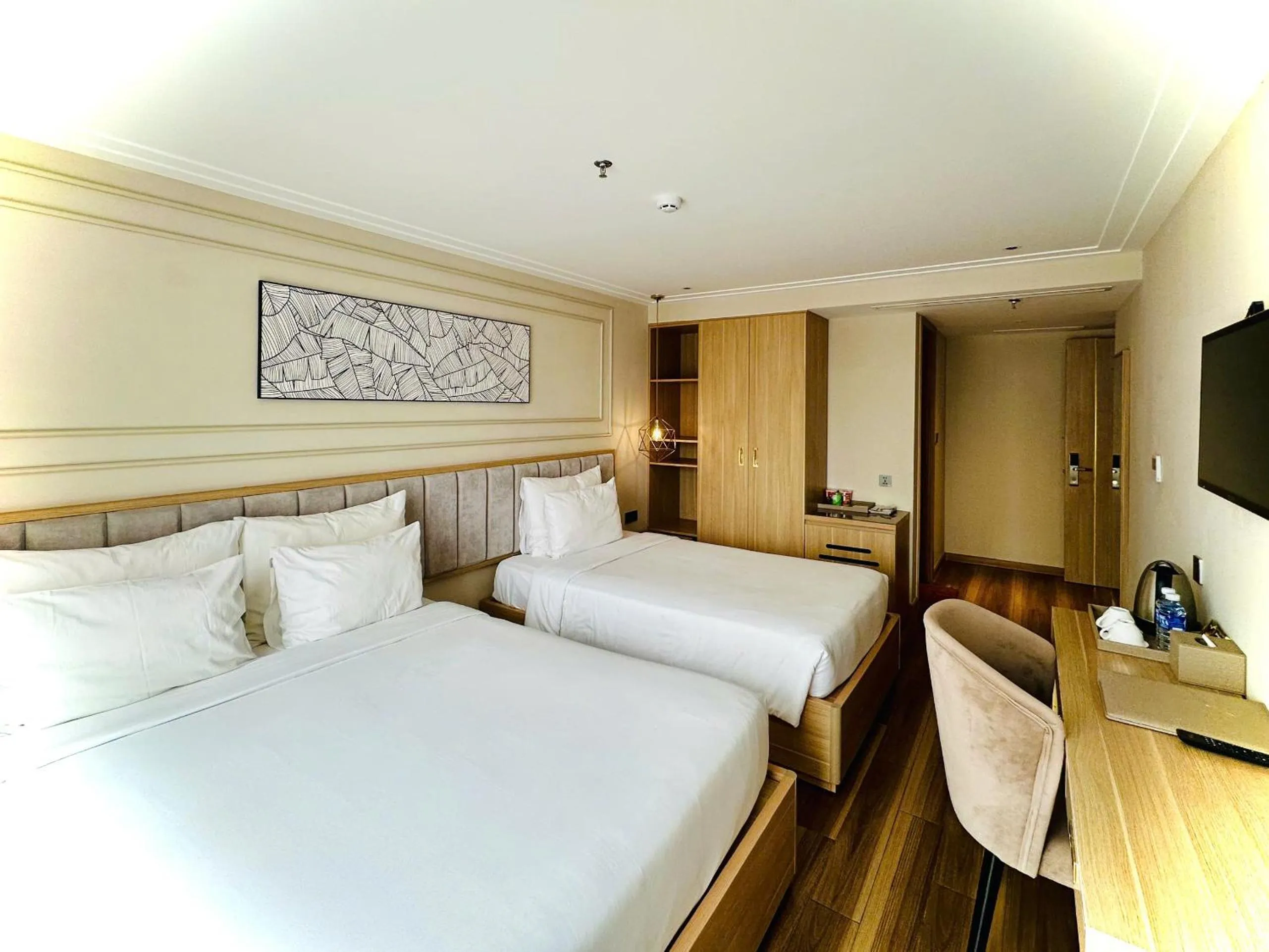 Bed in Adela Boutique Hotel - Infinity Pool