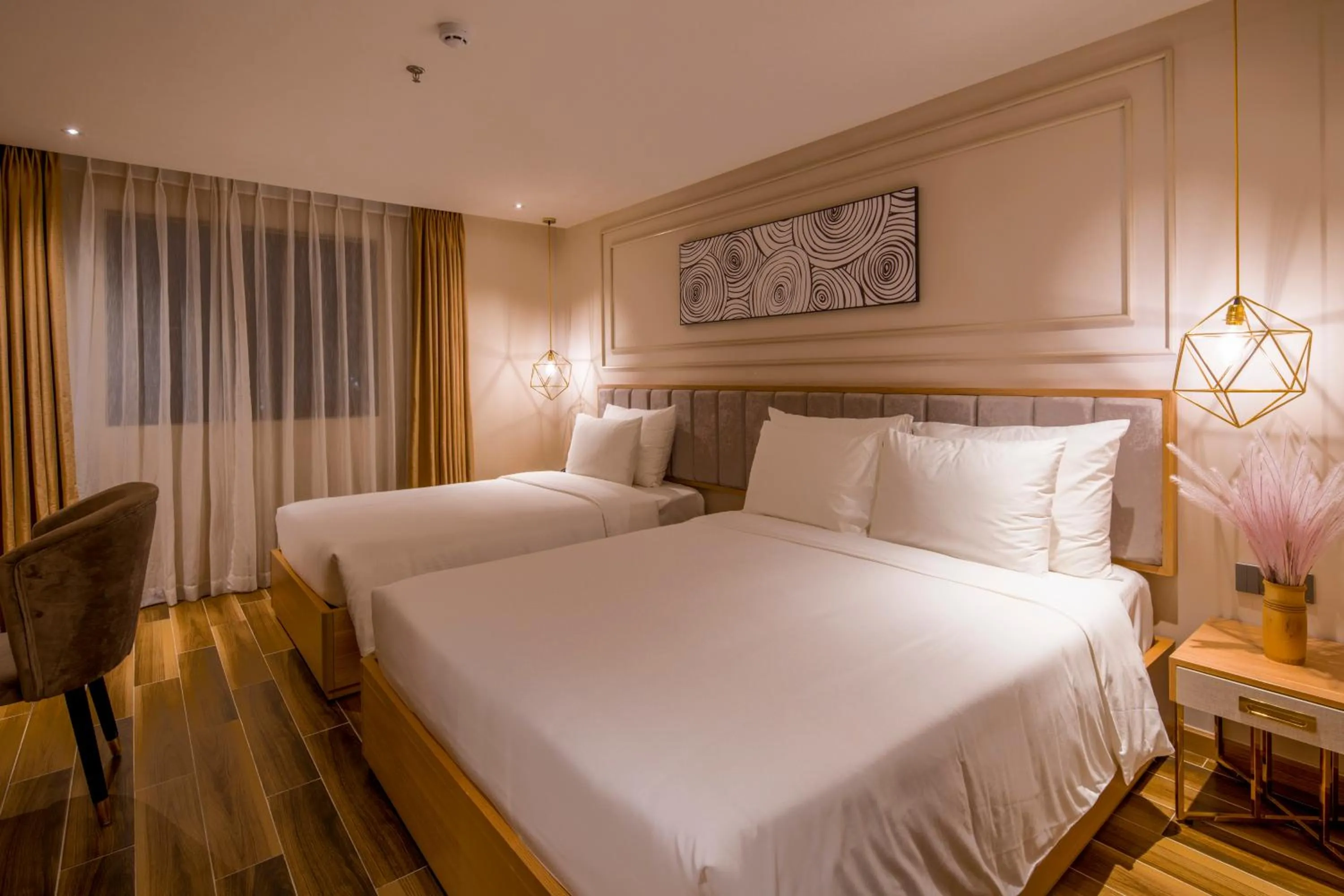 Bed in Adela Boutique Hotel - Infinity Pool