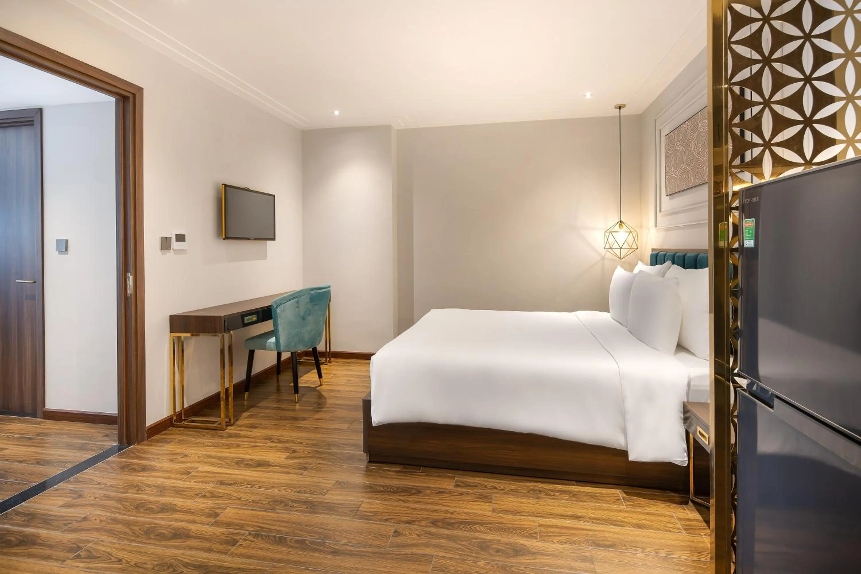 Bed in Adela Boutique Hotel - Infinity Pool