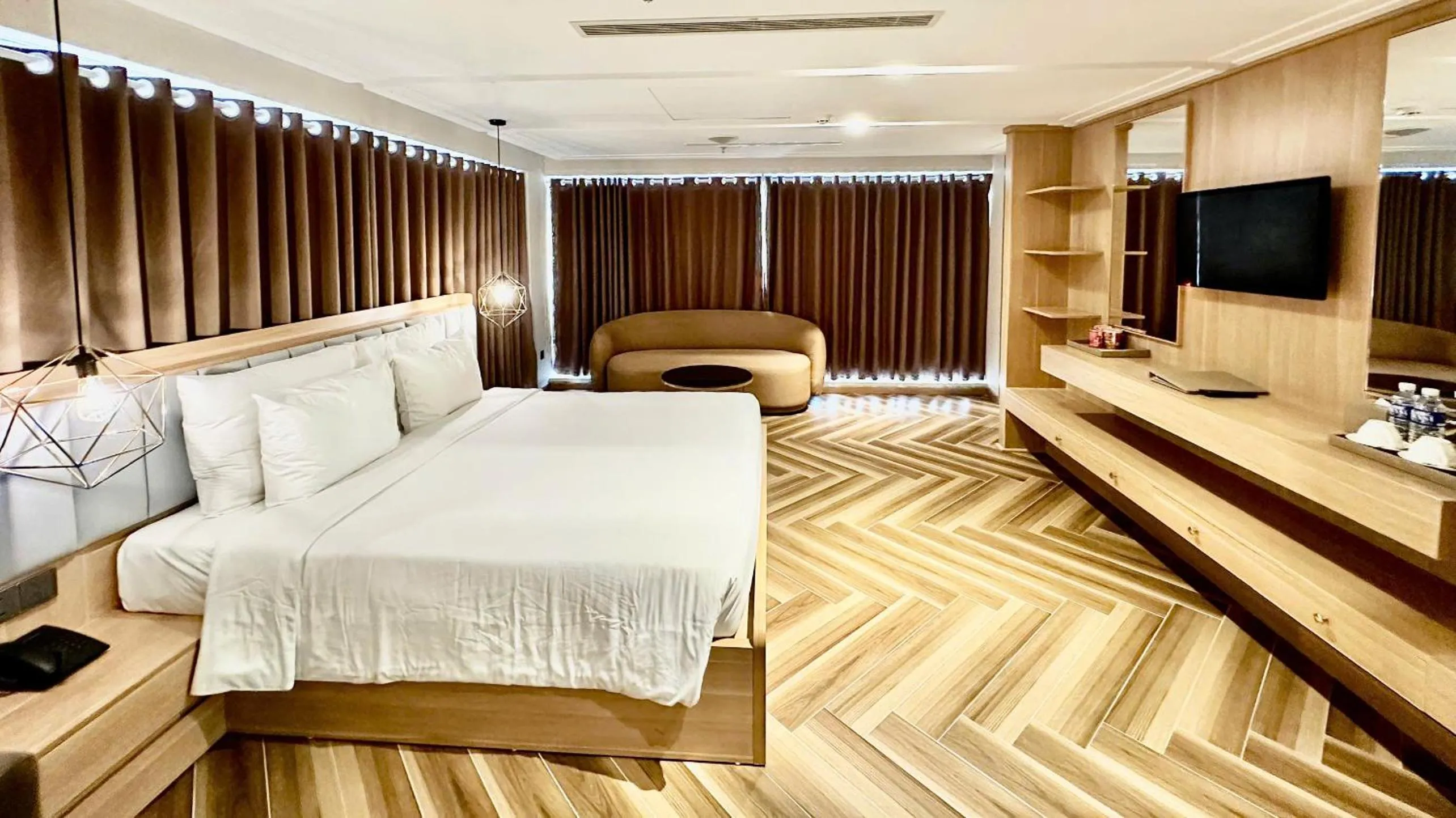 Photo of the whole room, Bed in Adela Boutique Hotel - Infinity Pool