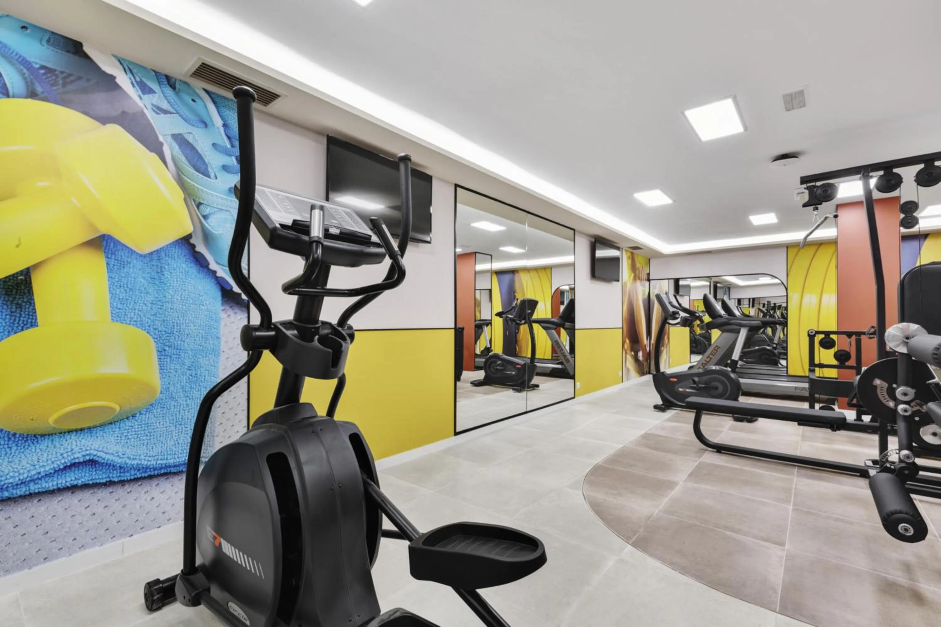 Fitness centre/facilities in Hotel Riu Concordia
