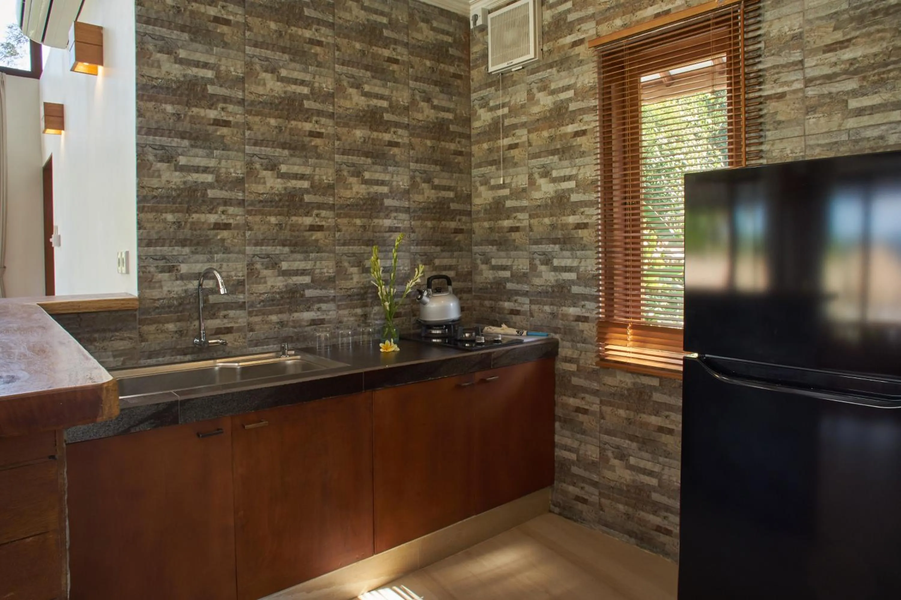 Kitchen or kitchenette in Palmterrace