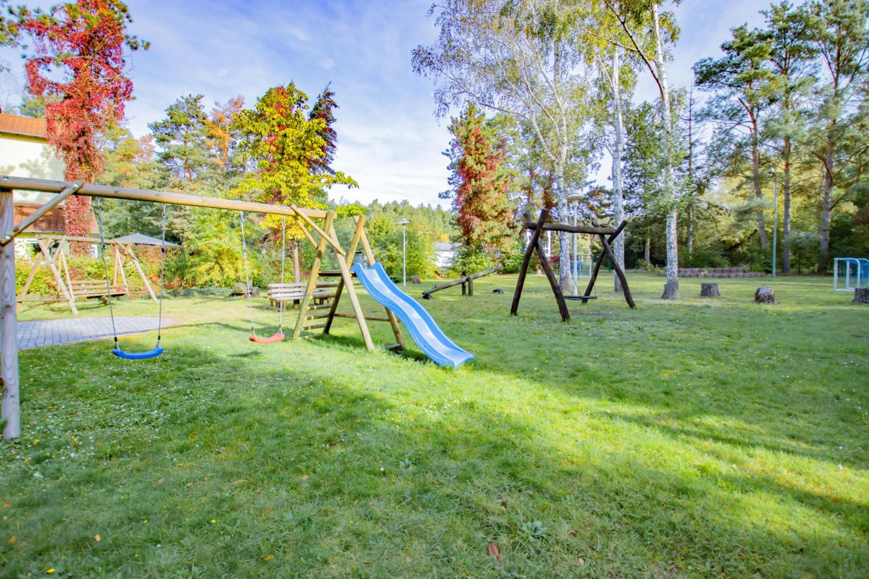 Children play ground in Ferien Hotel Spree-Neisse