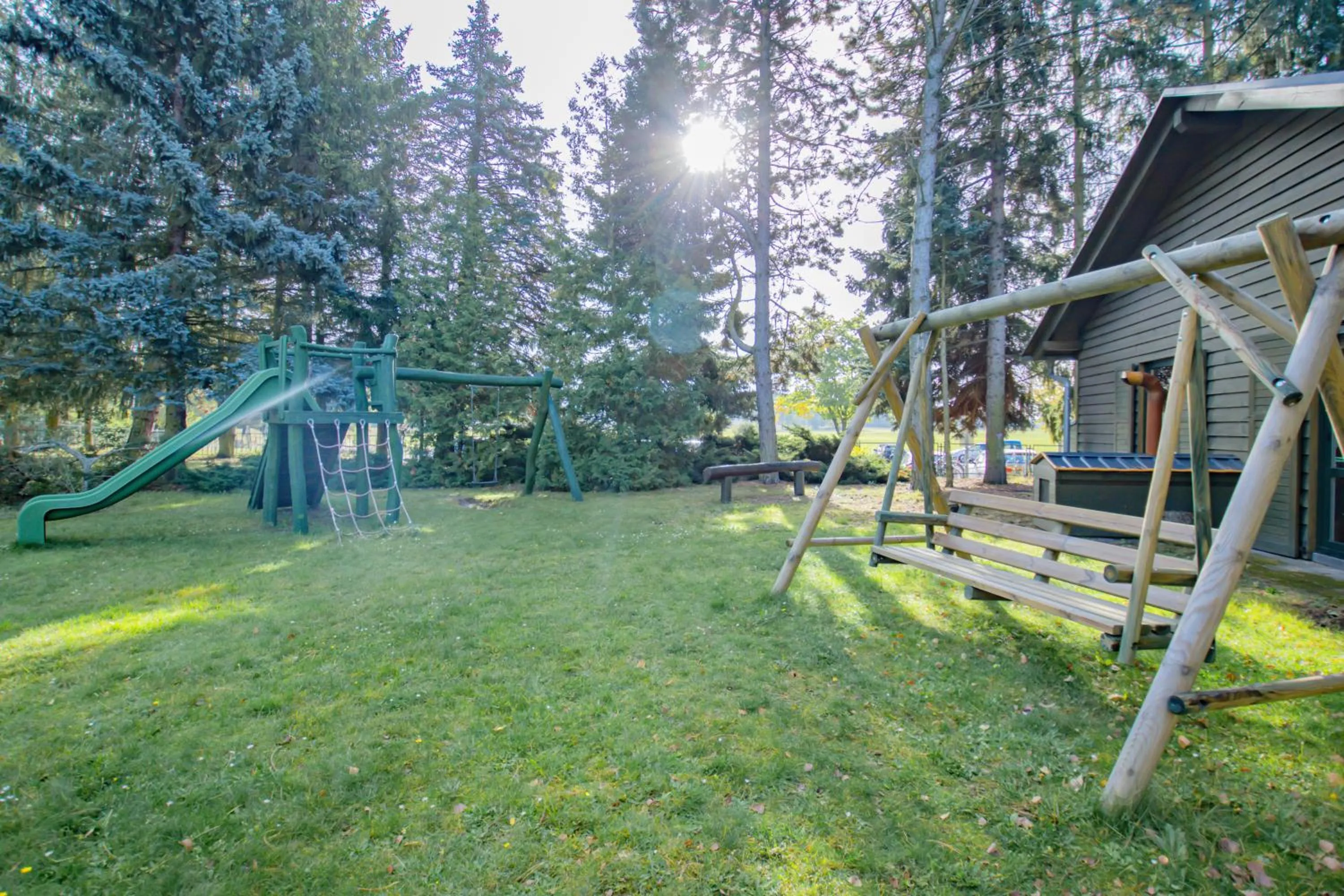 Children play ground in Ferien Hotel Spree-Neisse