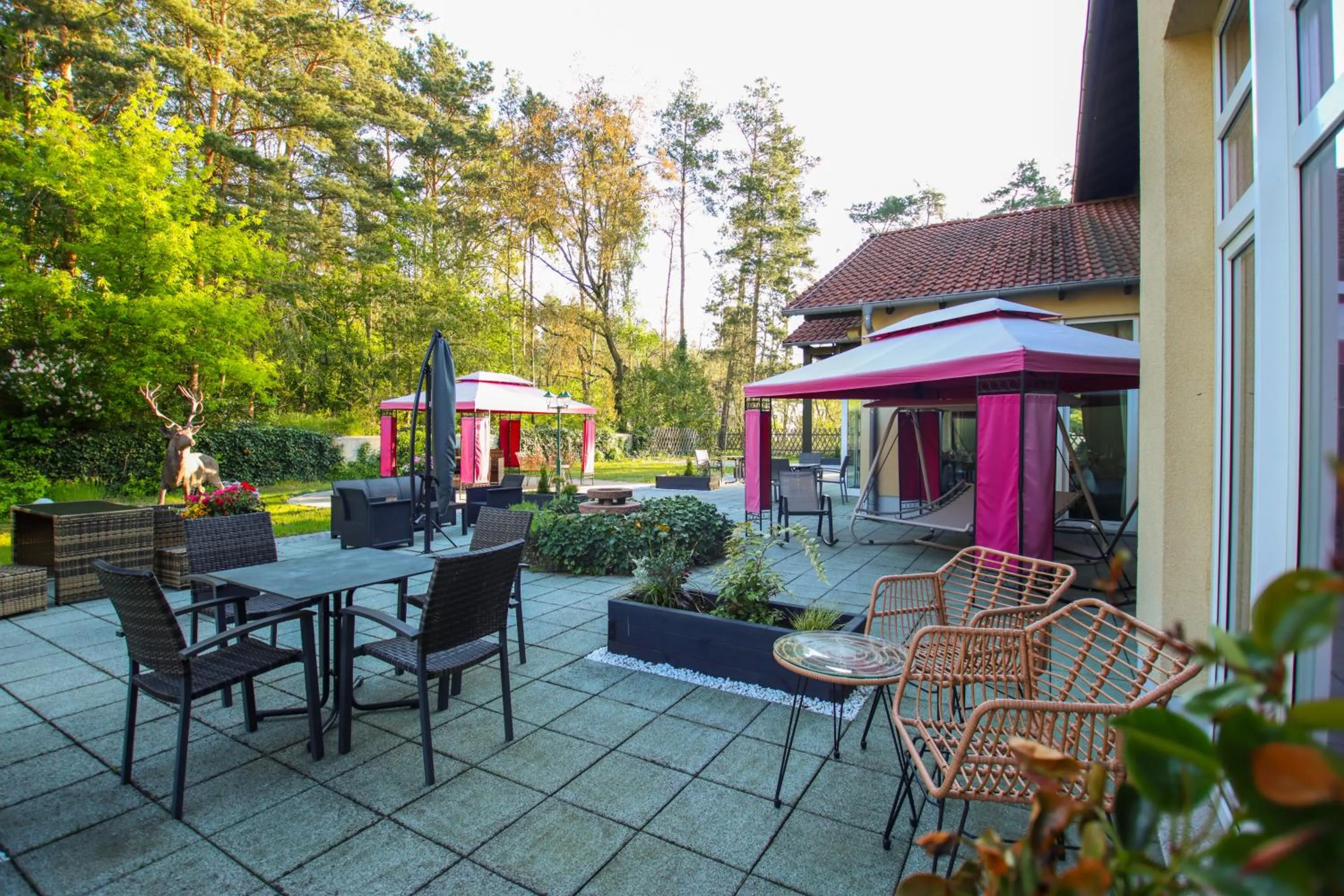 Balcony/Terrace in Ferien Hotel Spree-Neisse