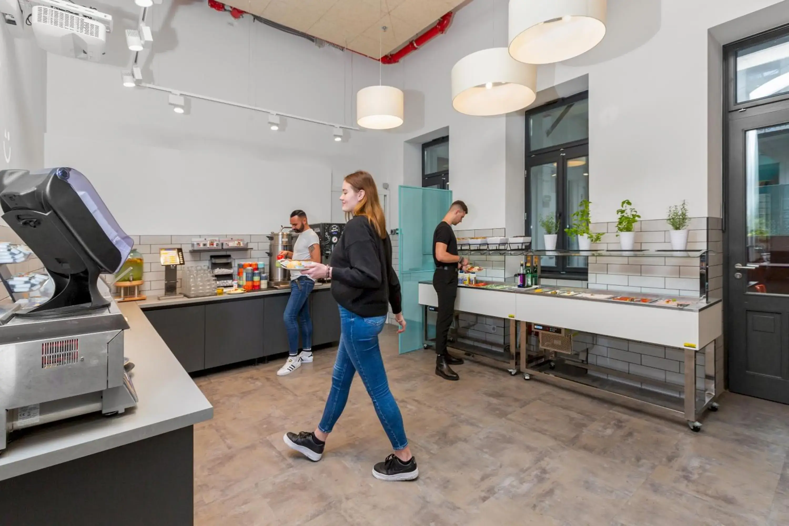 Buffet breakfast in a&o Budapest City Buffet breakfast in a&o Budapest City