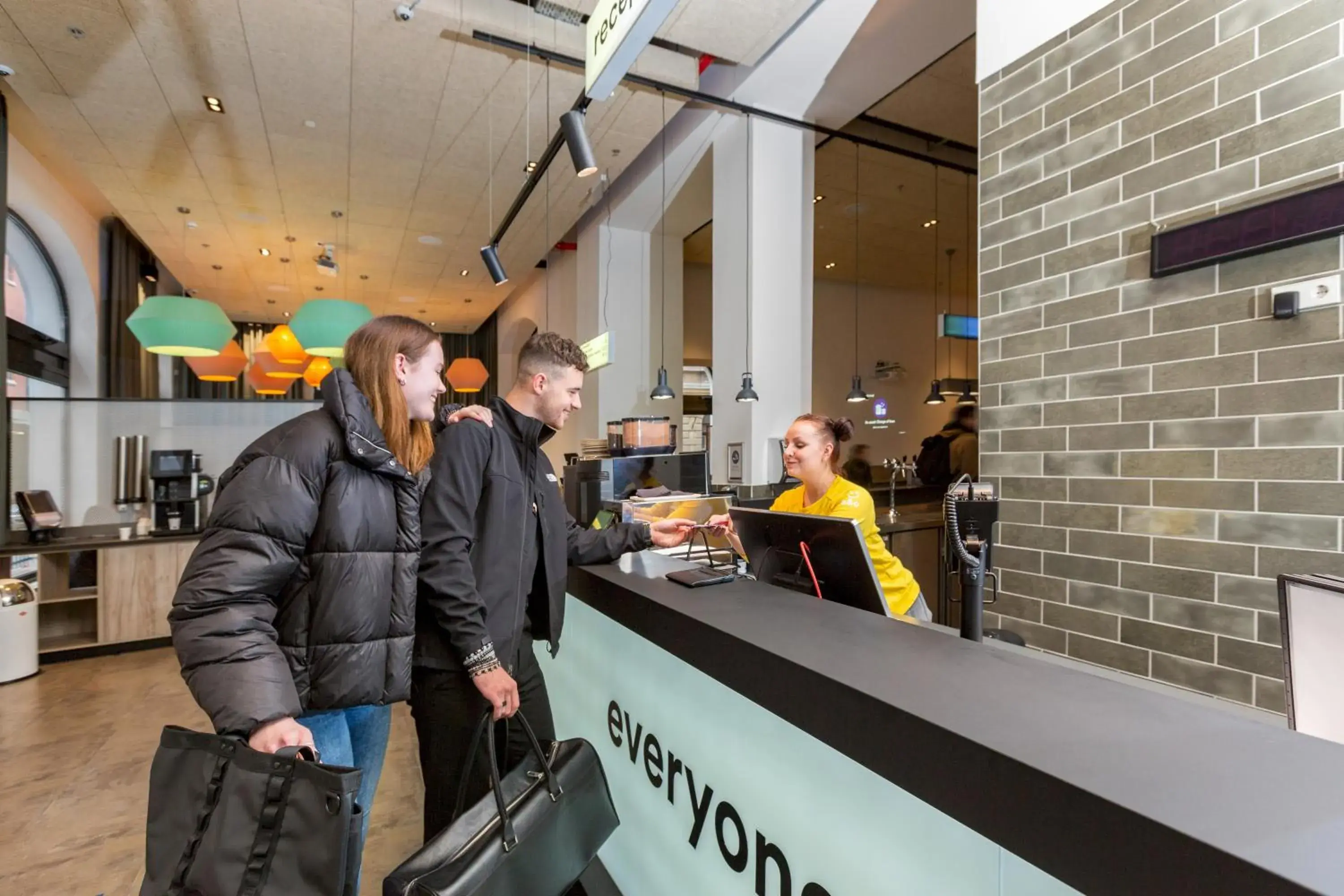 Lobby or reception in a&o Budapest City Lobby or reception in a&o Budapest City