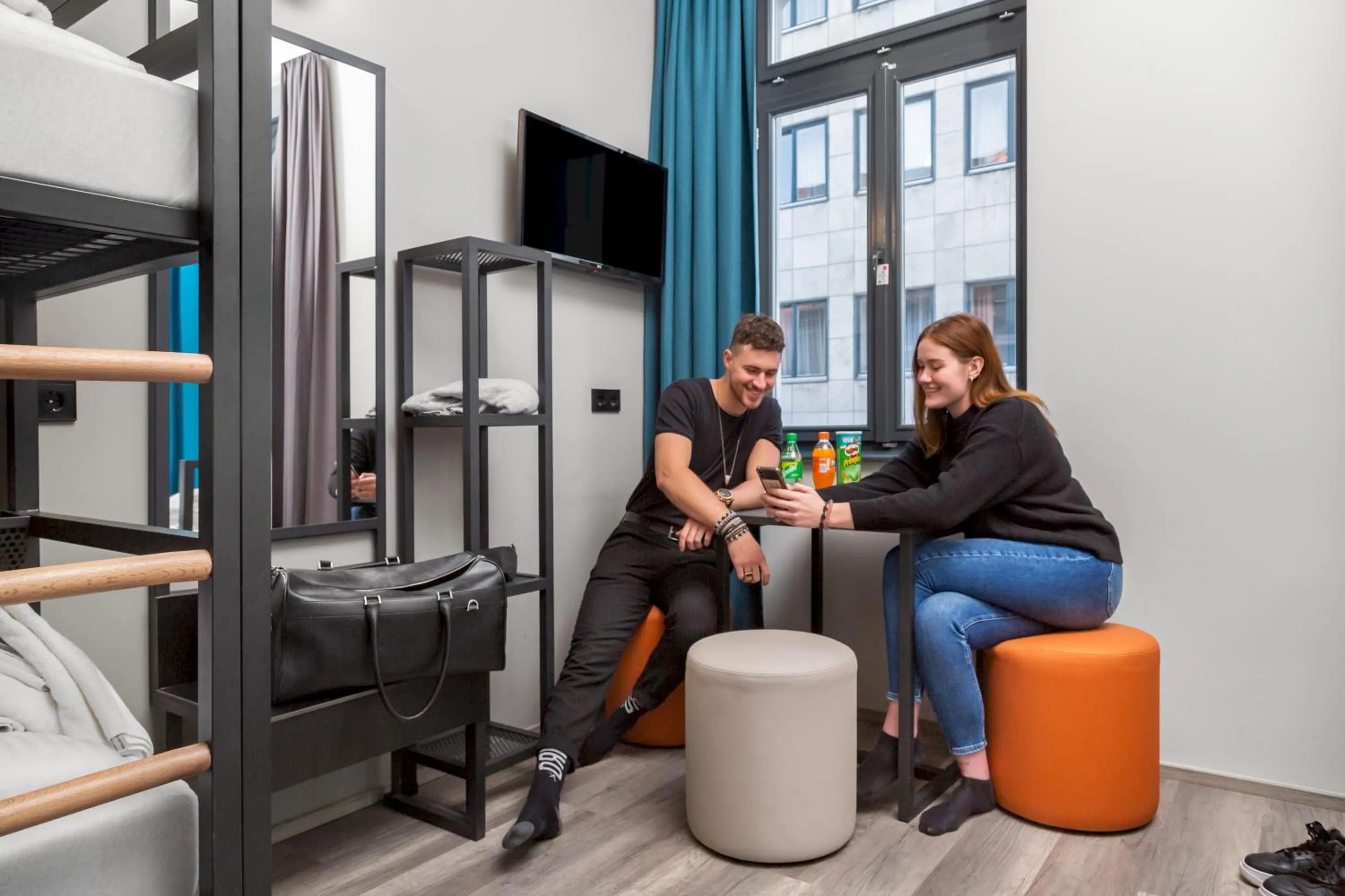 Photo of the whole room in a&o Budapest City