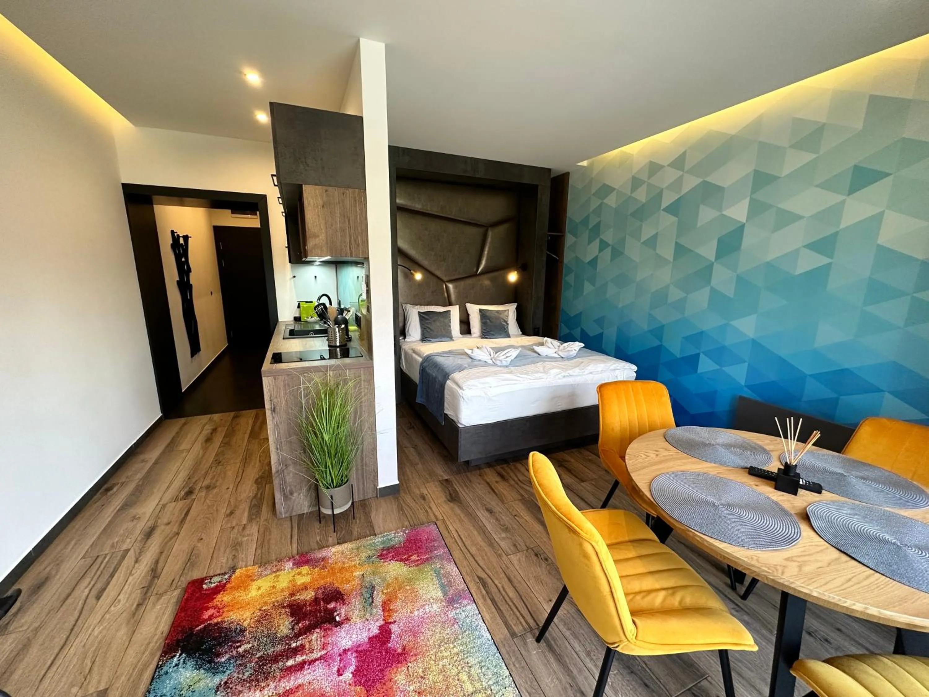 Bed in Luxury Apartments Keszthely