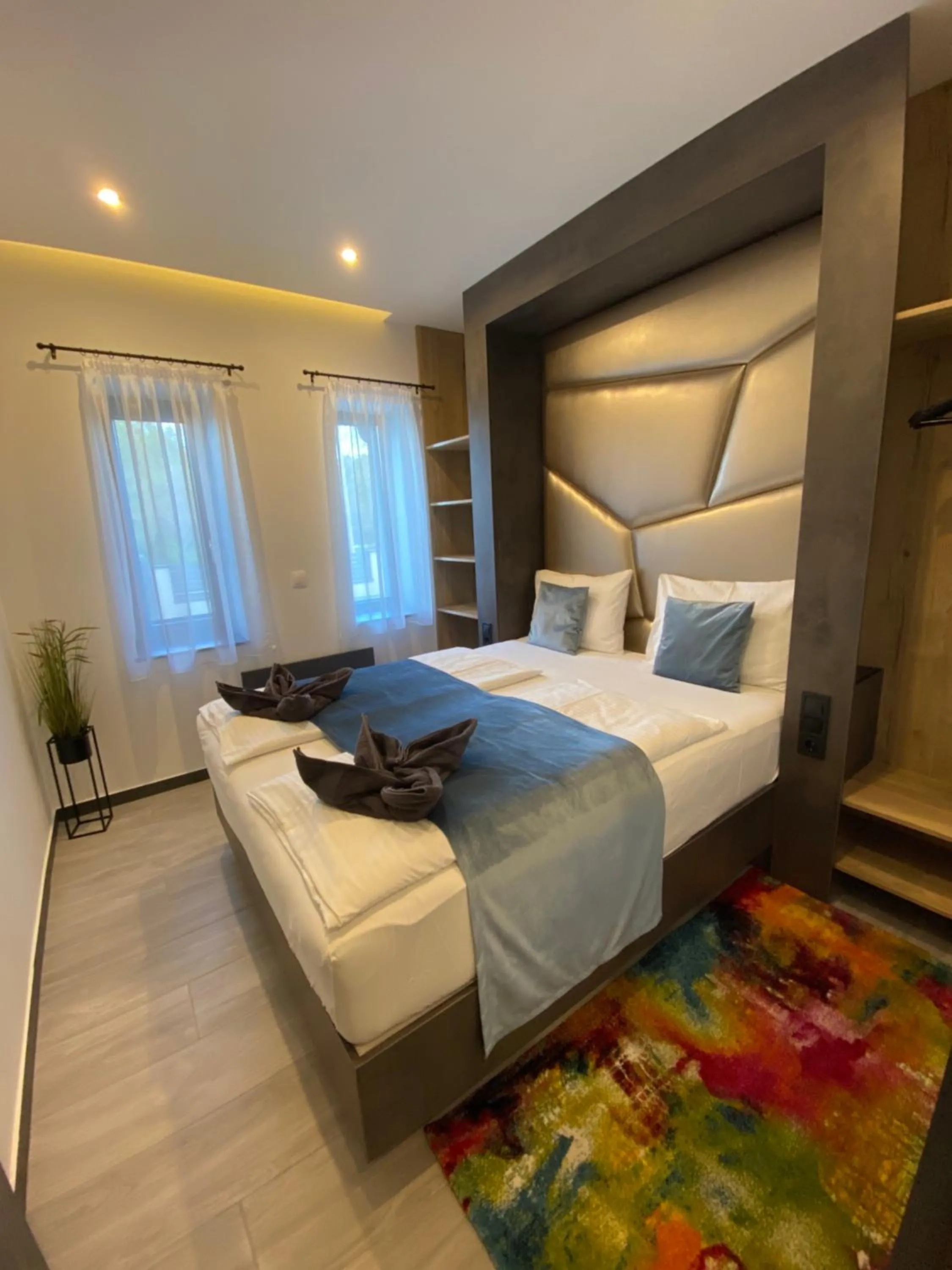 Bed in Luxury Apartments Keszthely