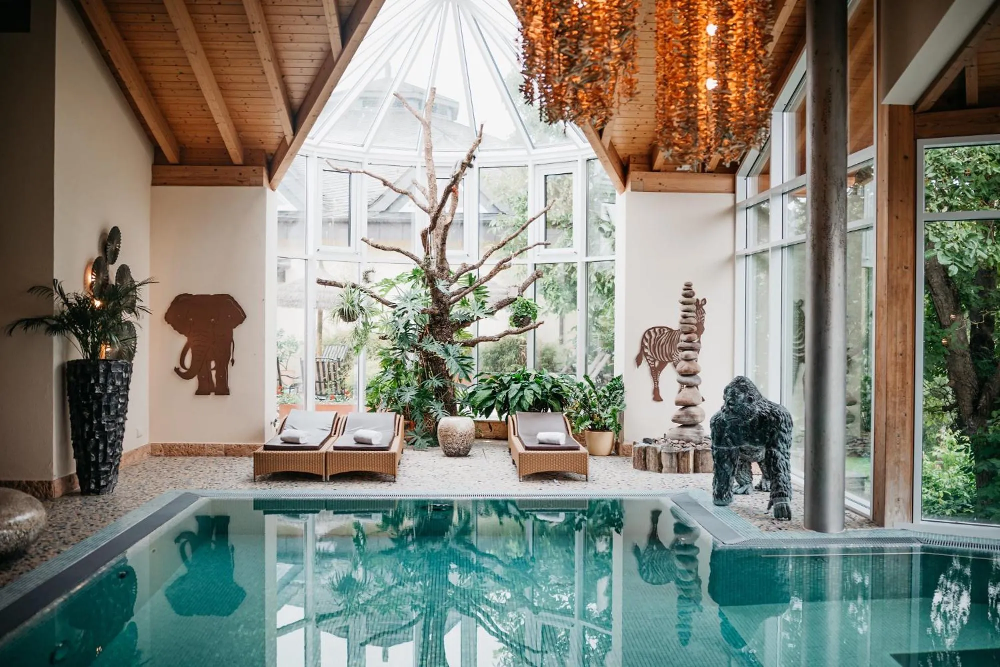 Spa and wellness centre/facilities in Hotel Weisser Bär