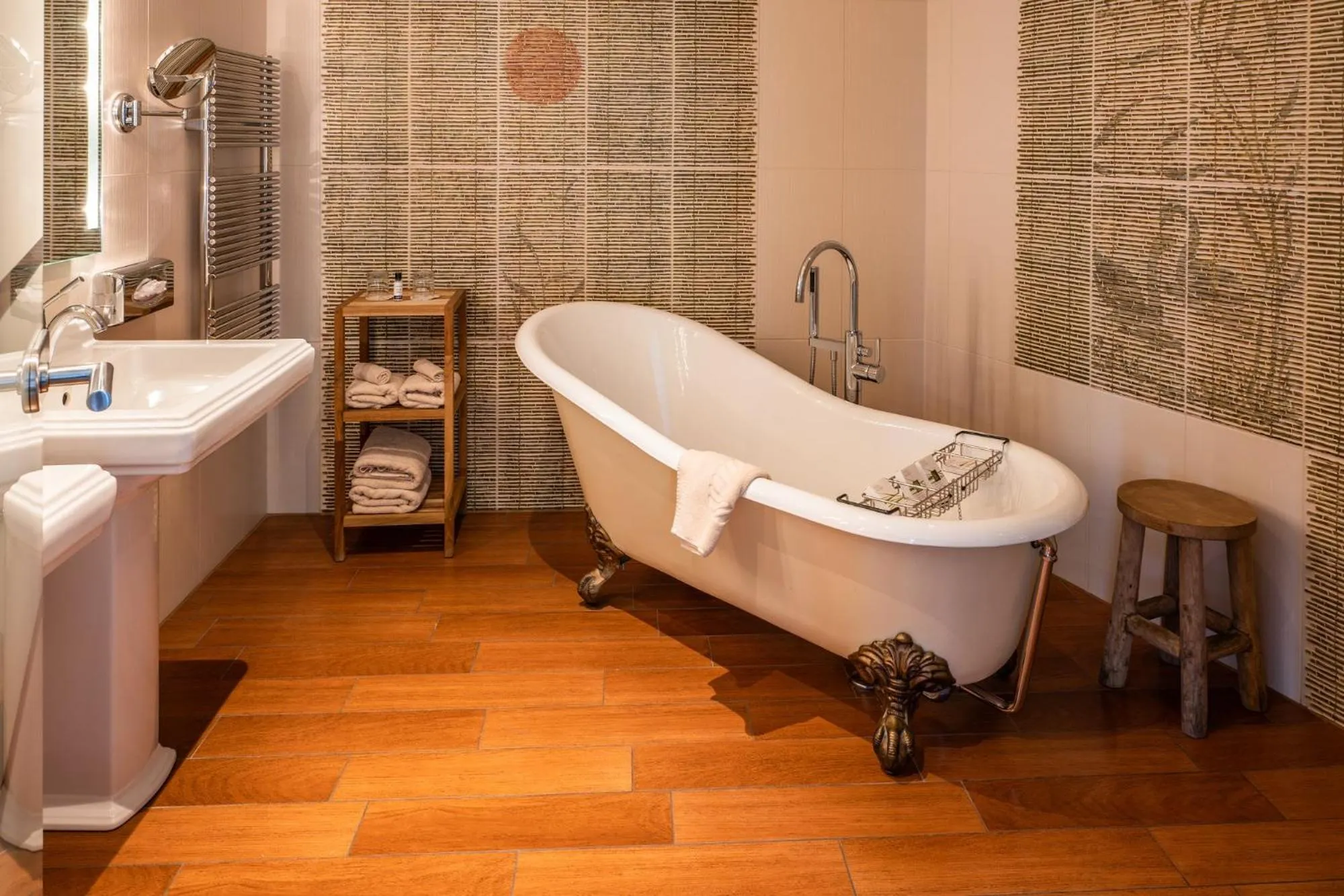 Bathroom in Hotel Weisser Bär