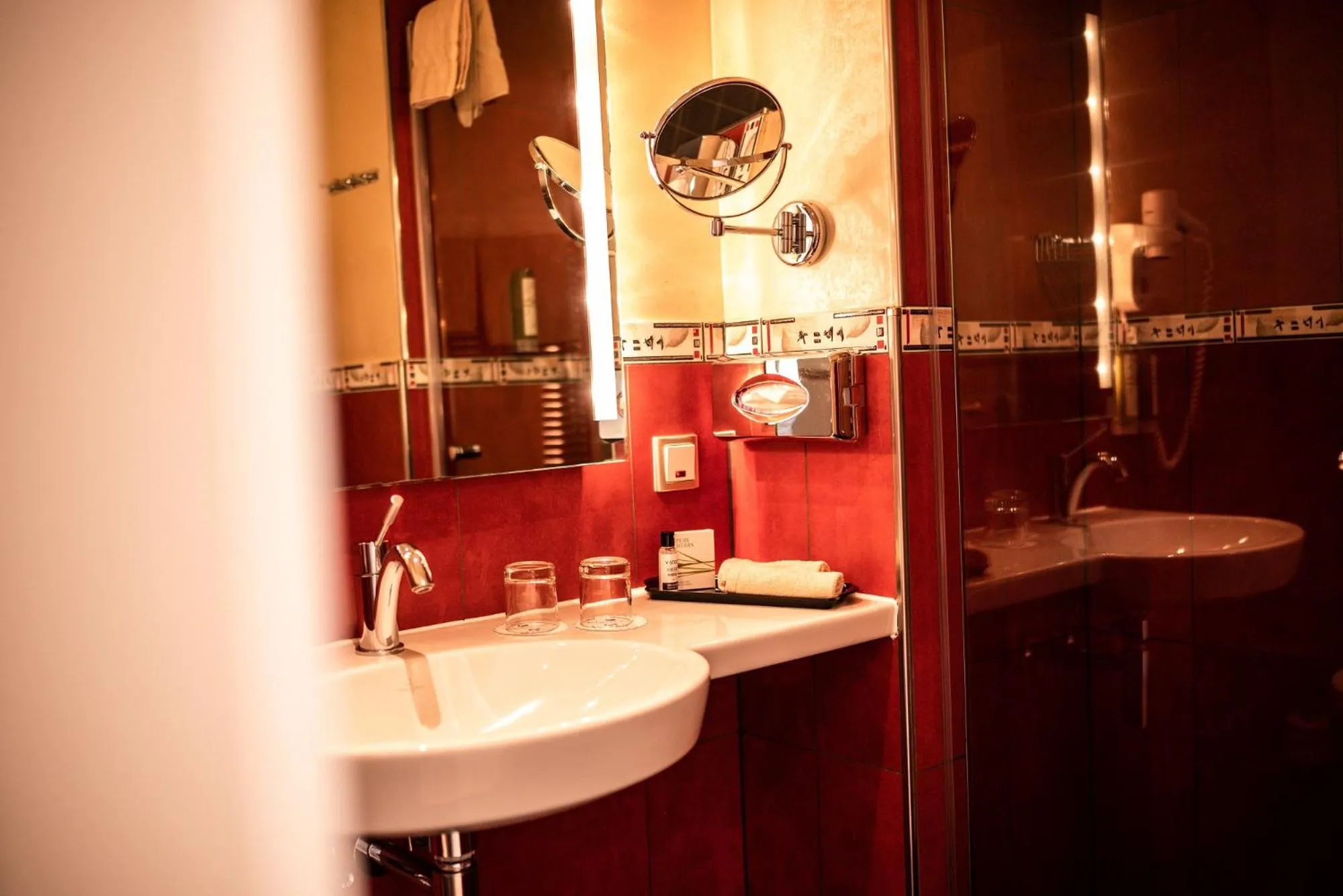 Bathroom in Hotel Weisser Bär