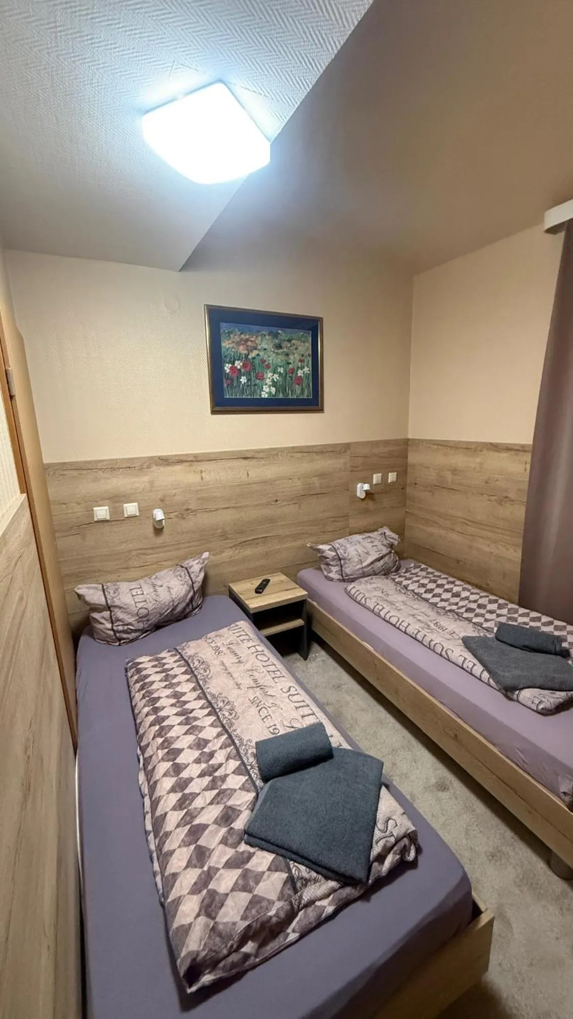 Bedroom, Bed in Hotel Pension Pamina