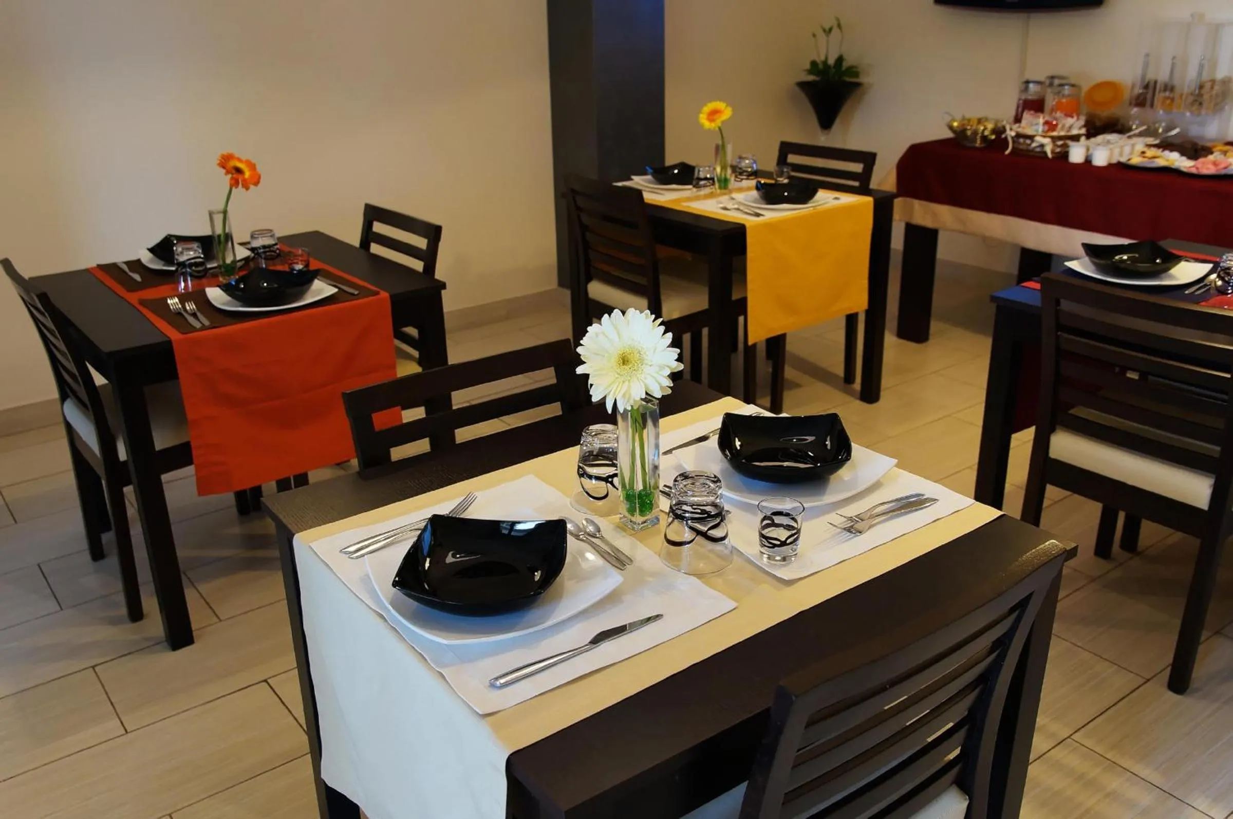 Buffet breakfast in B&B Alixia