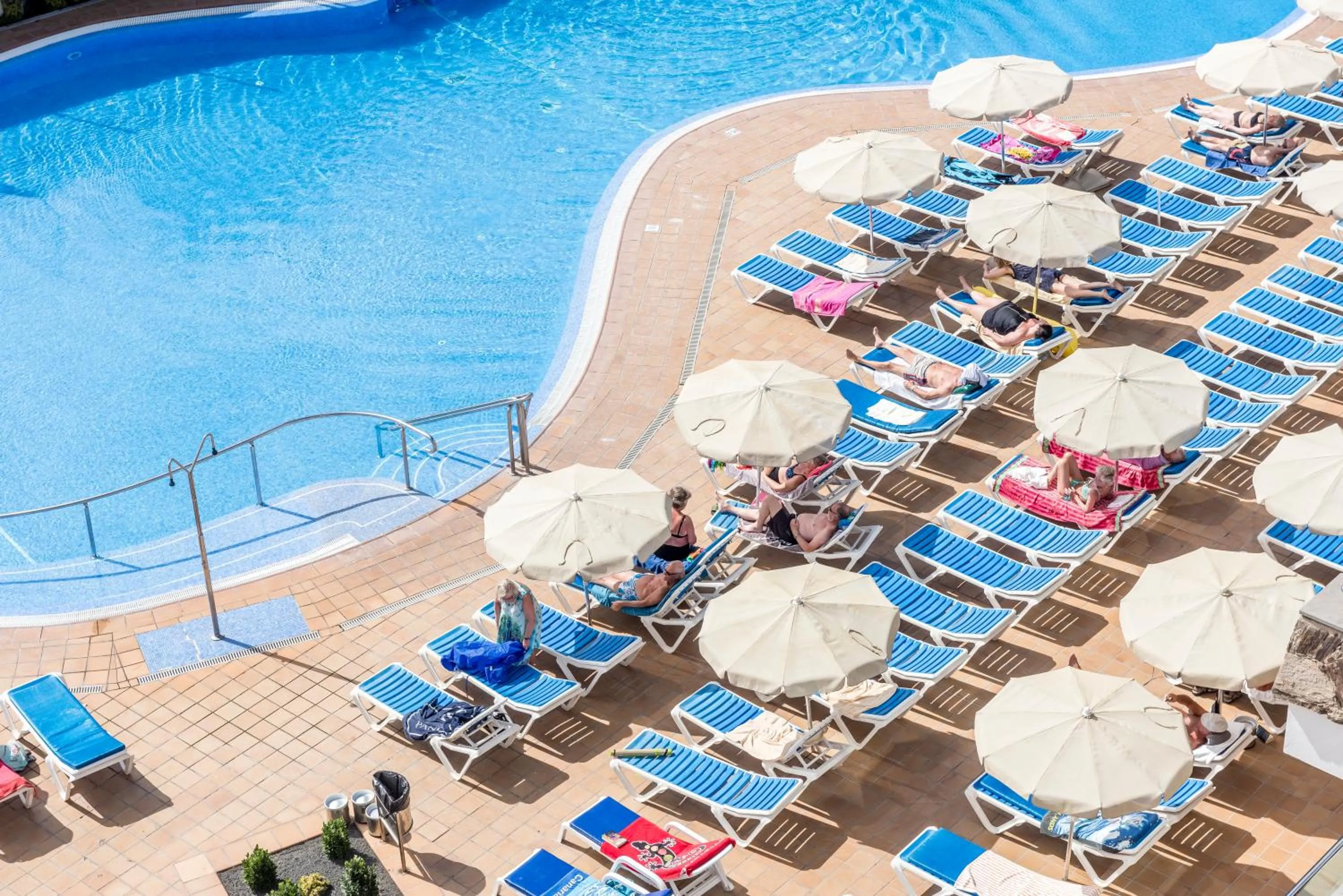 Pool view in Grupotel Revoli
