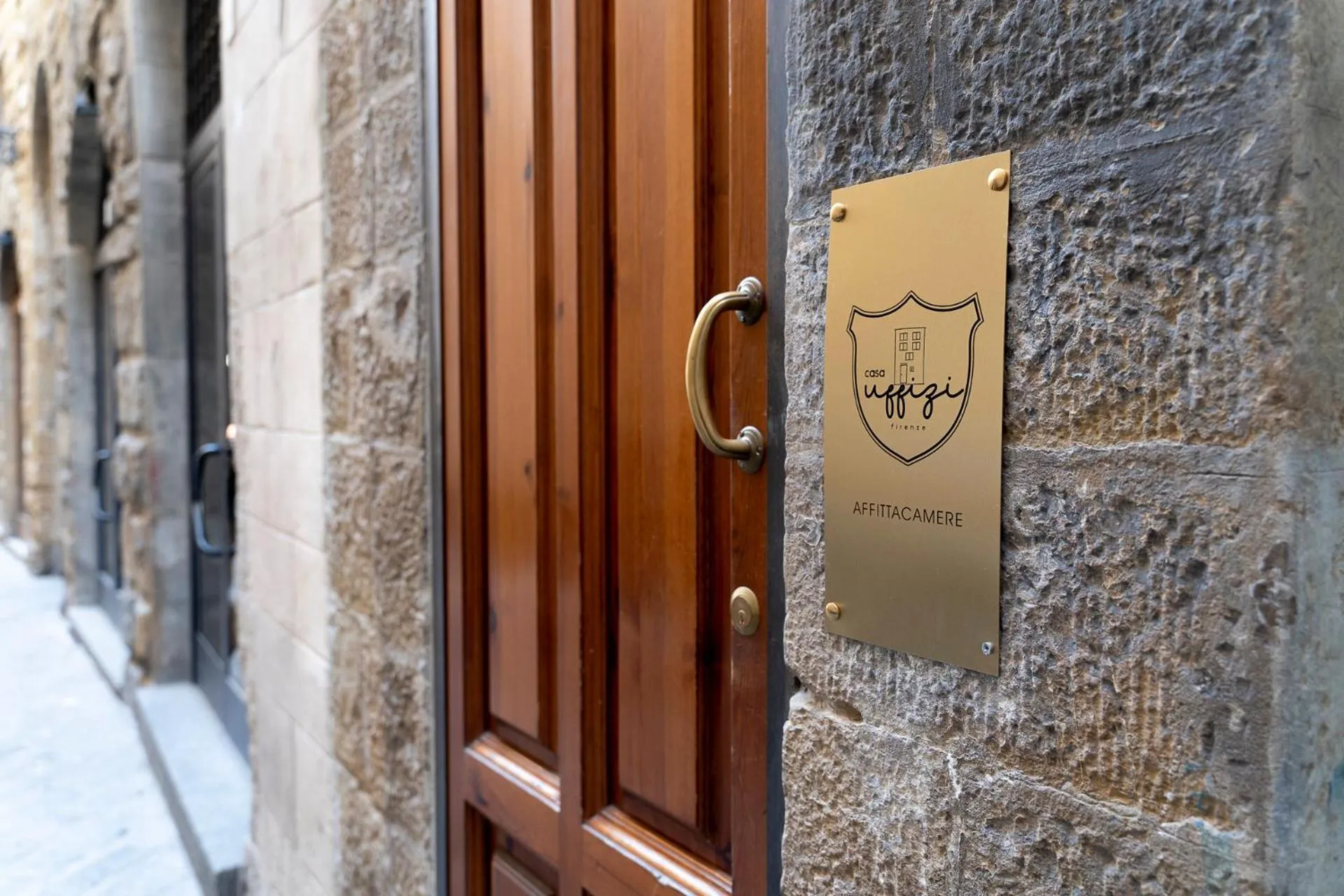 Facade/entrance in Casa Uffizi XIII Century Tower House Boutique Hotel