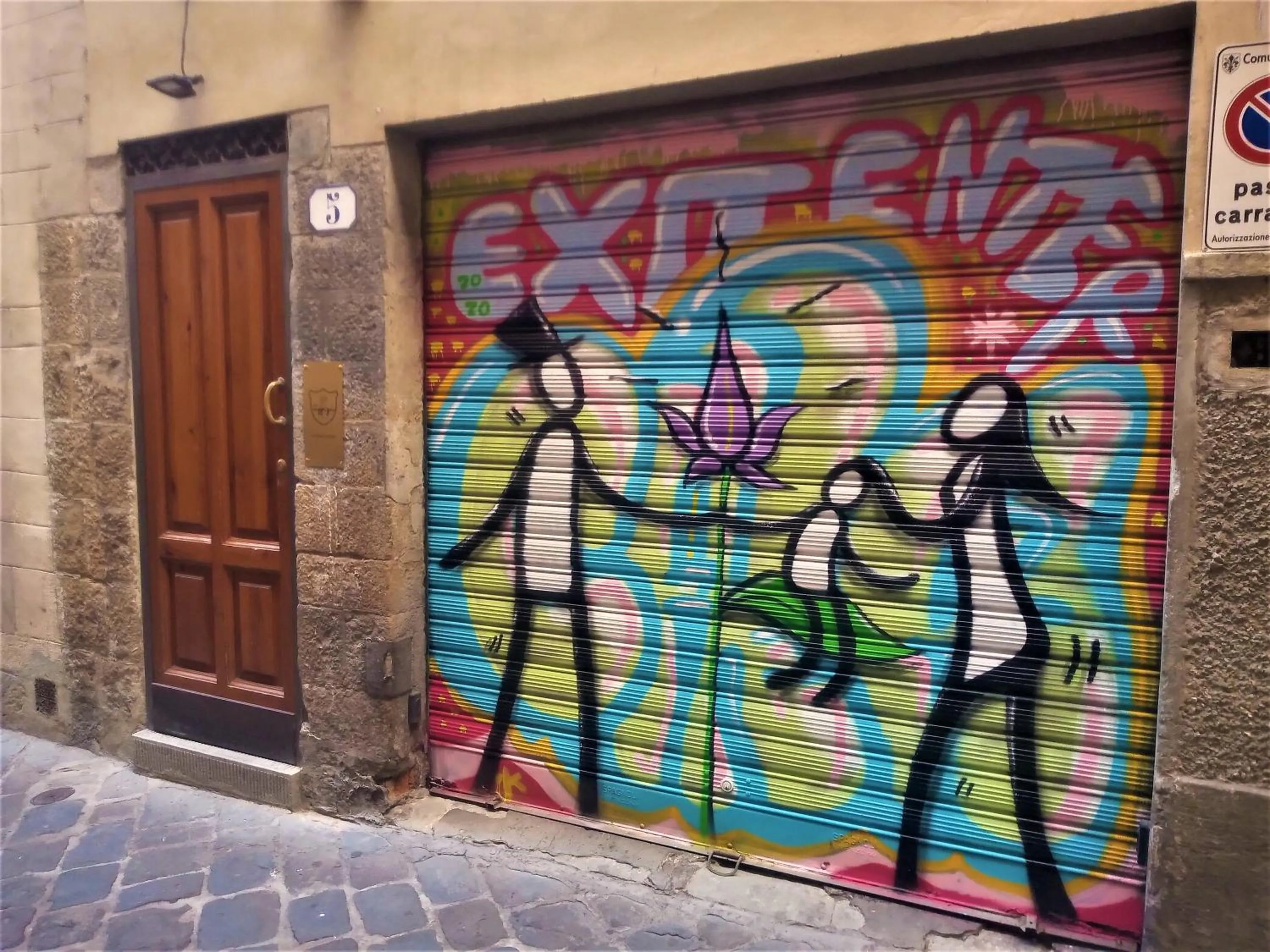 Facade/entrance in Casa Uffizi XIII Century Tower House Boutique Hotel