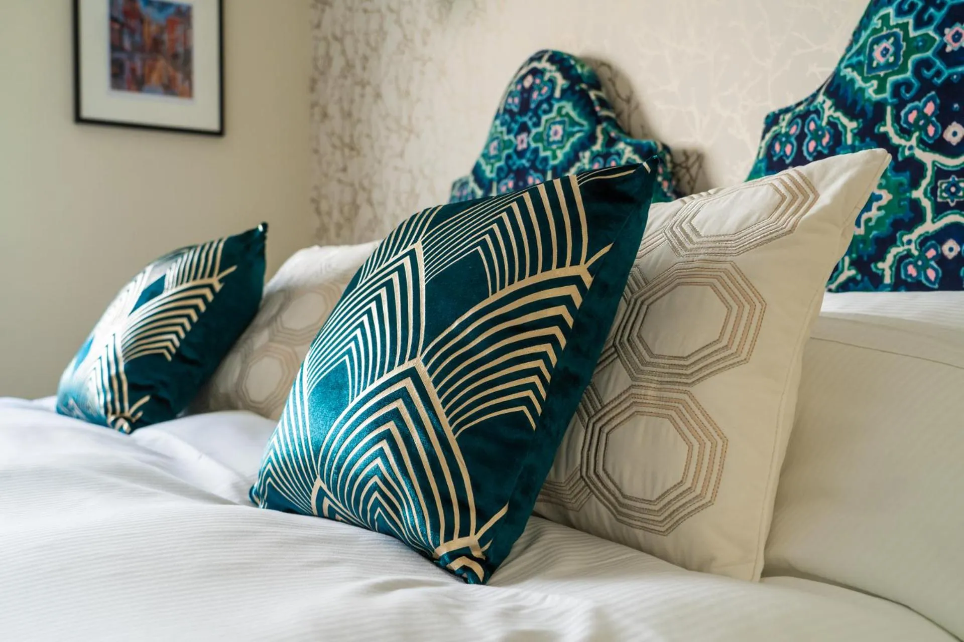 Bed in MonkBridge House