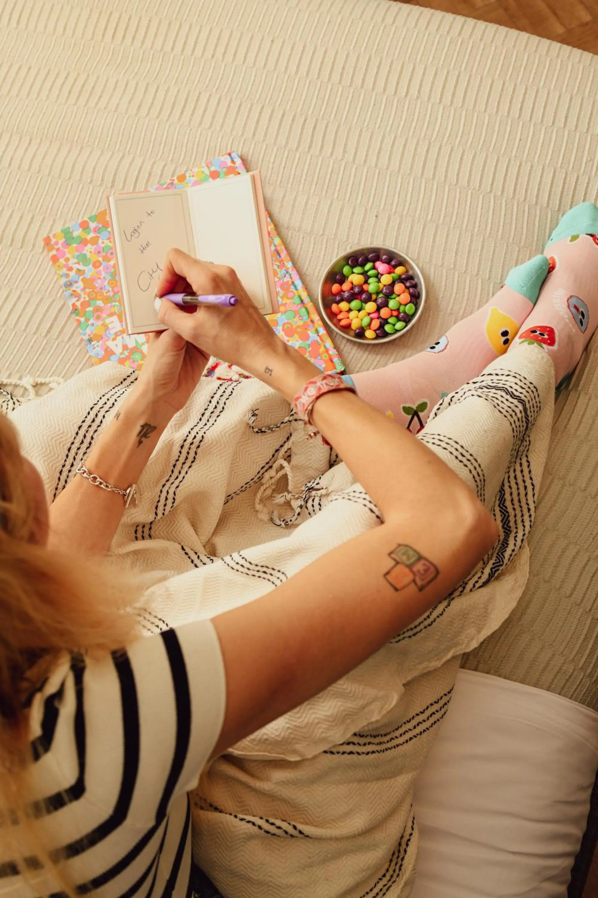 Bed in Colorbox - by Loginn Tel-Avivian hotels