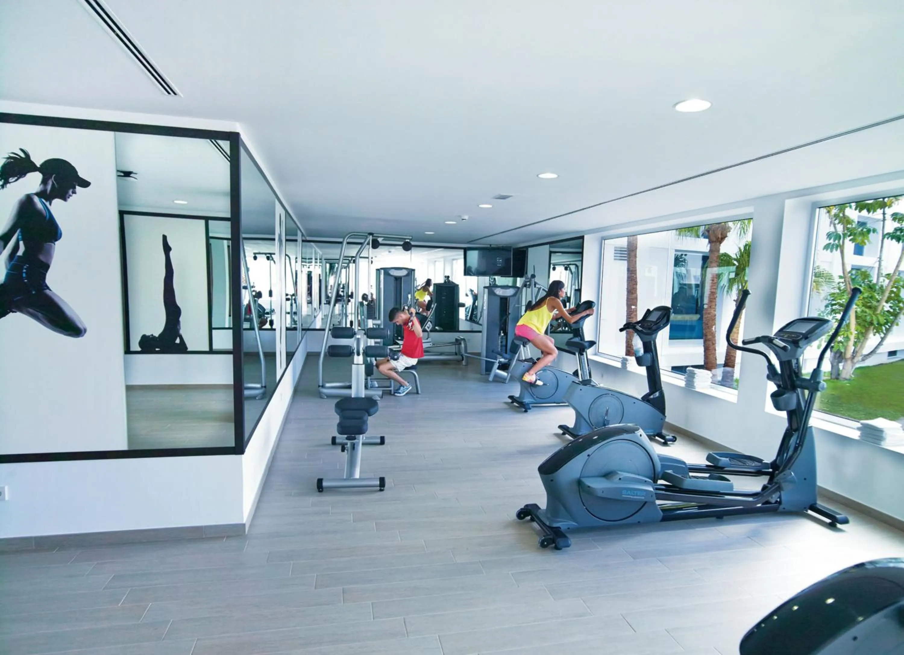 Fitness centre/facilities in Hotel Riu Palace Meloneras