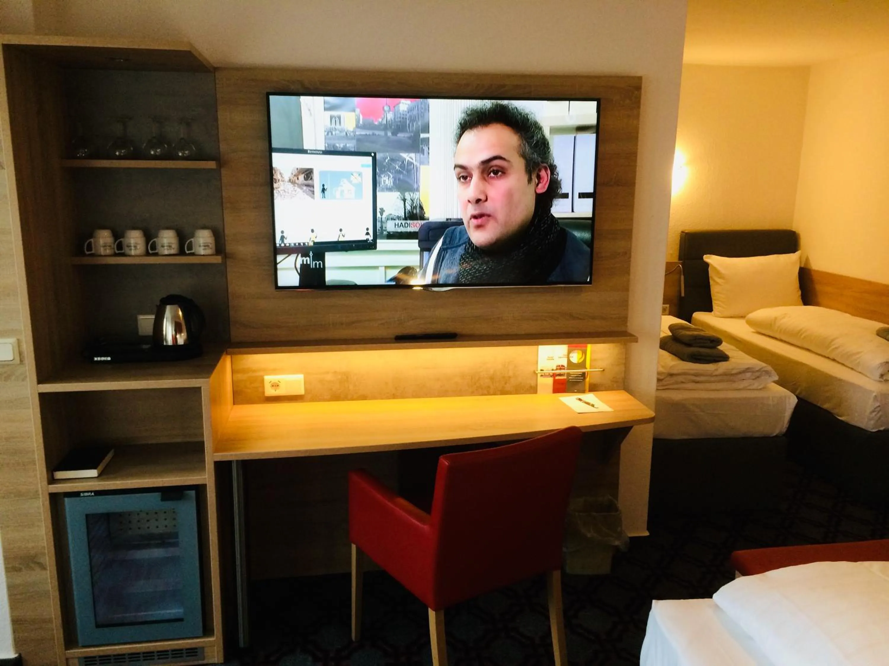 Bed in Adesso Hotel Göttingen