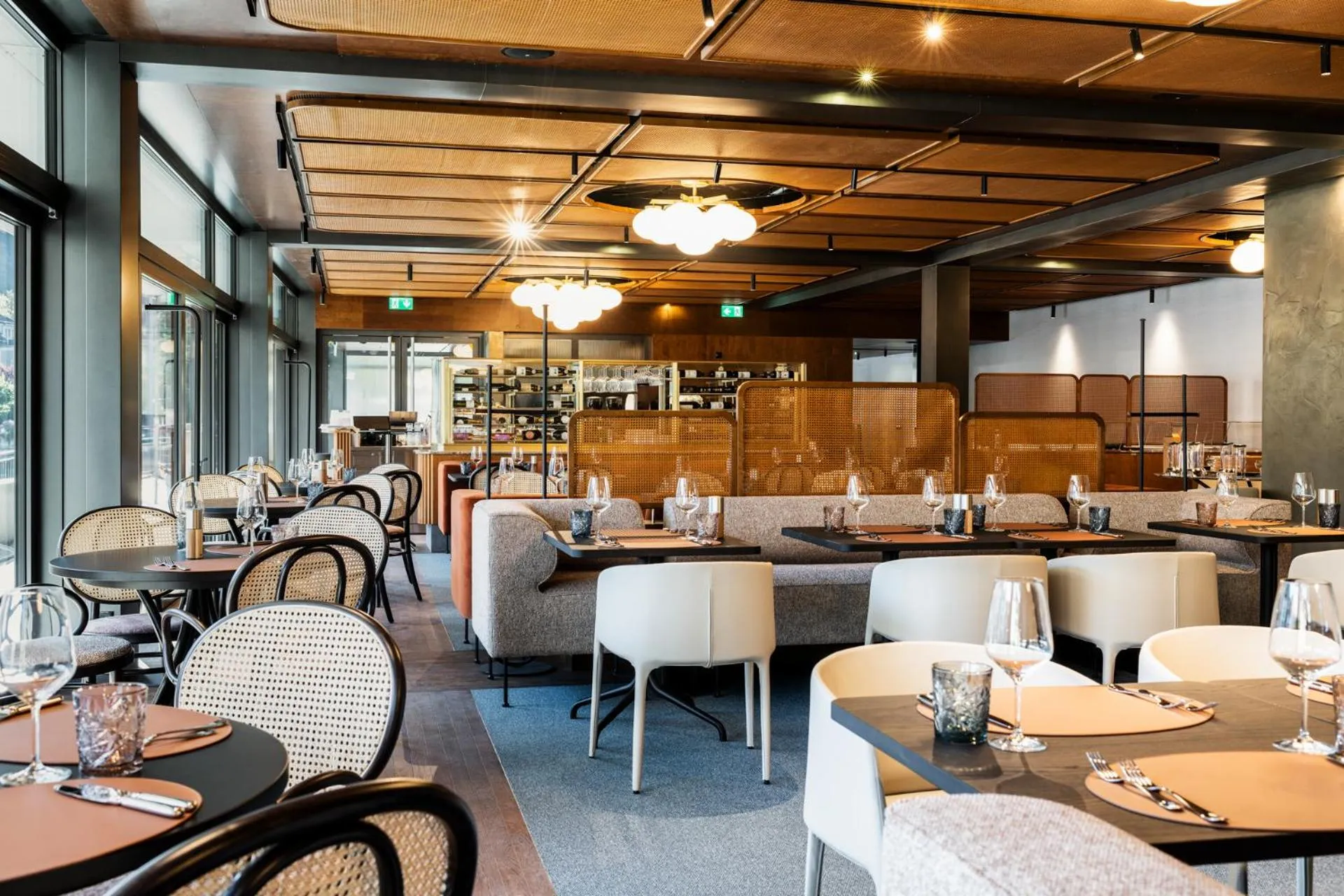 Restaurant/places to eat in Hotel Aare Thun