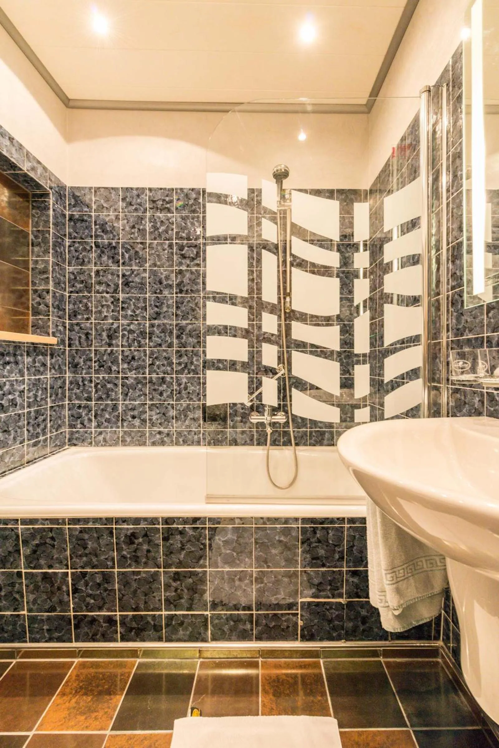 Bathroom in Bavaria Hotel