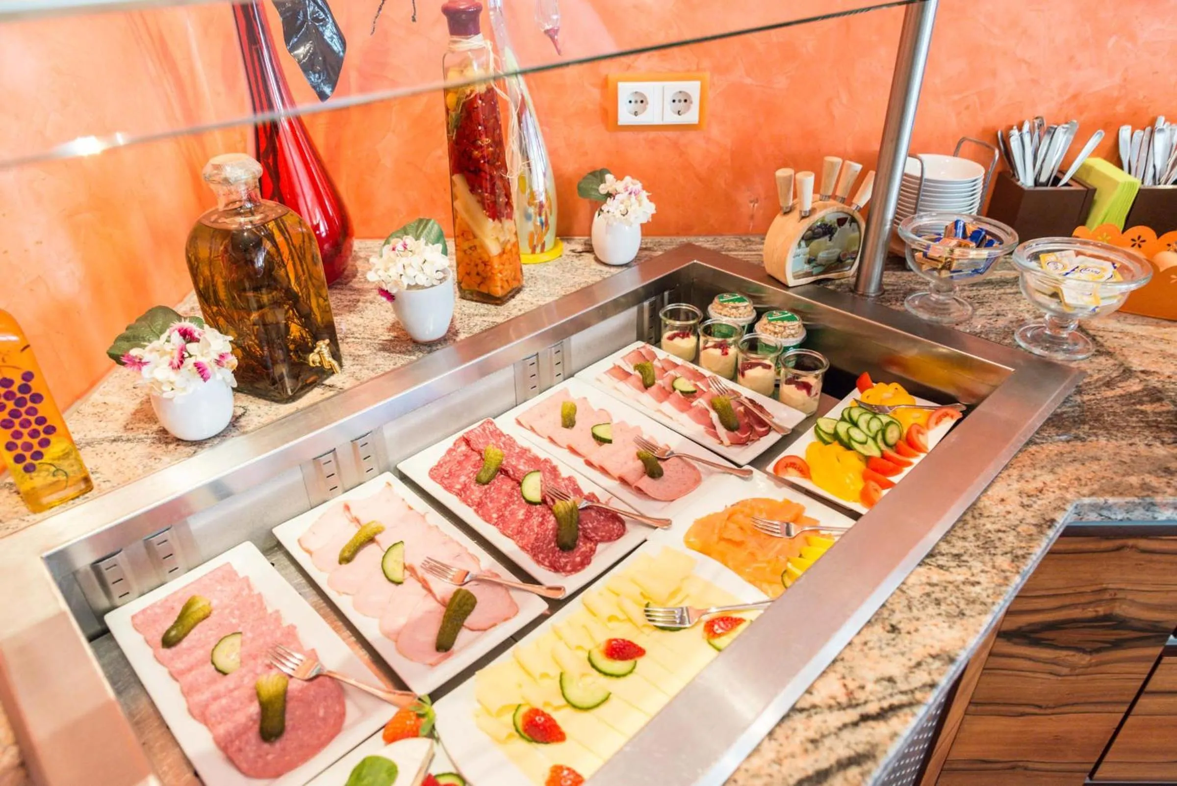 Food and drinks in Bavaria Hotel