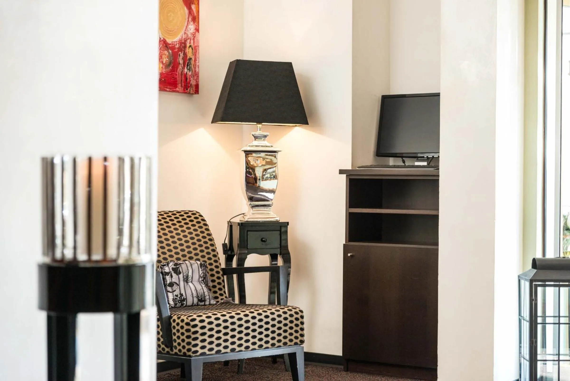 Seating area in Bavaria Hotel