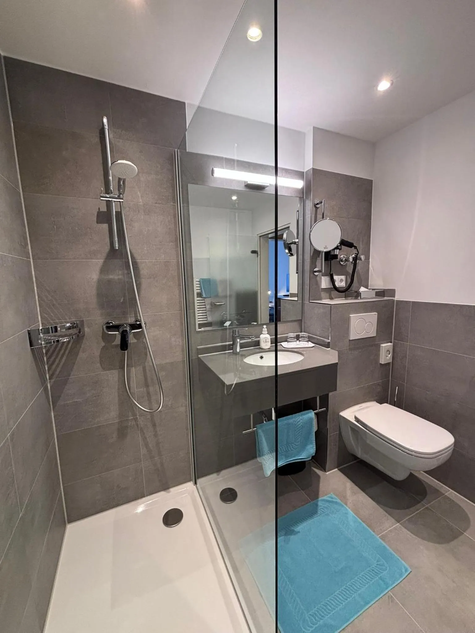 Bathroom in Garten-Hotel Ponick