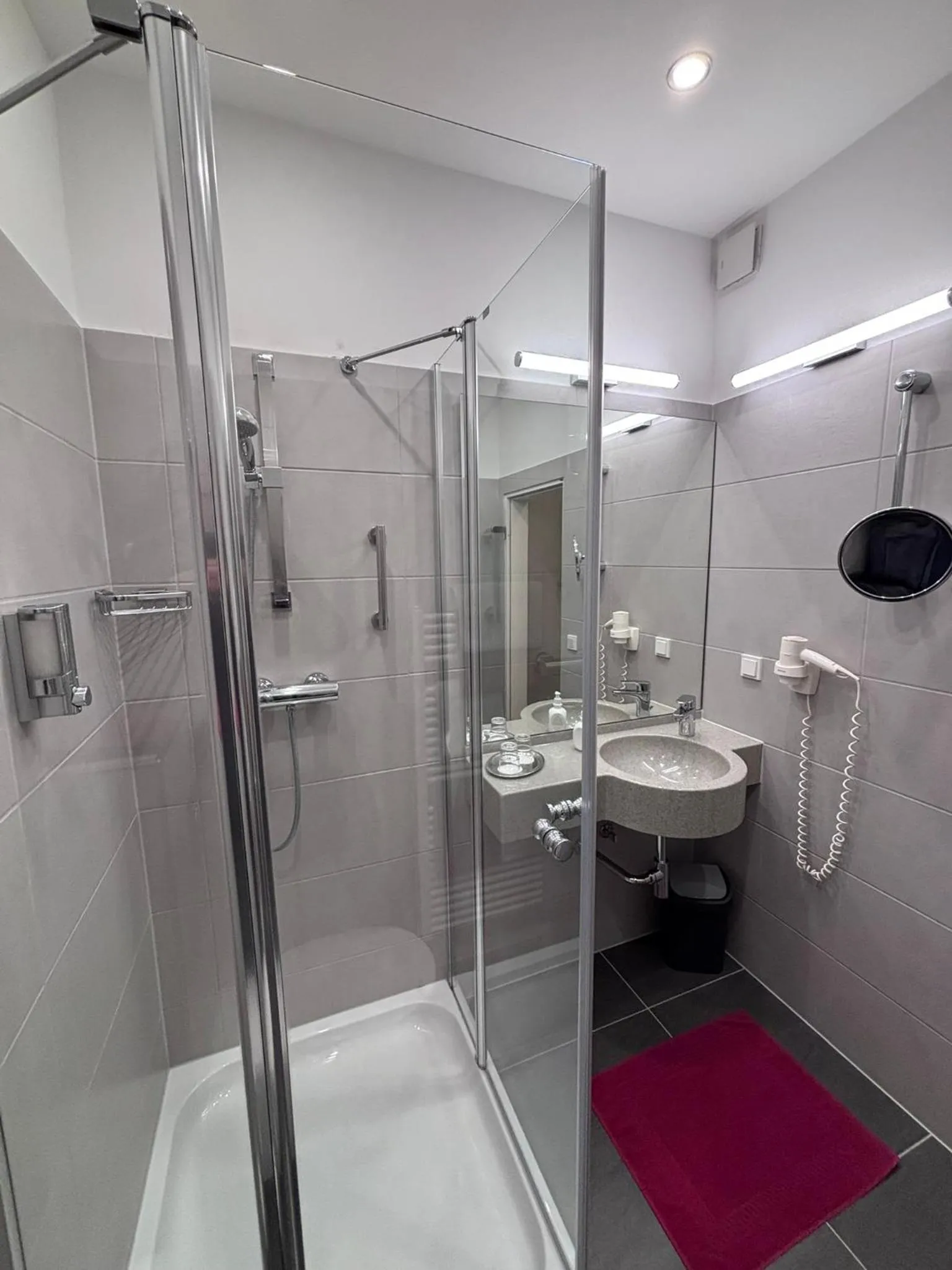 Bathroom in Garten-Hotel Ponick