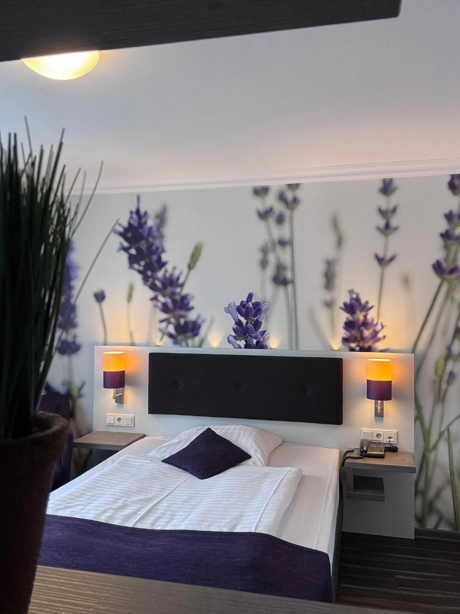 Photo of the whole room, Bed in Garten-Hotel Ponick