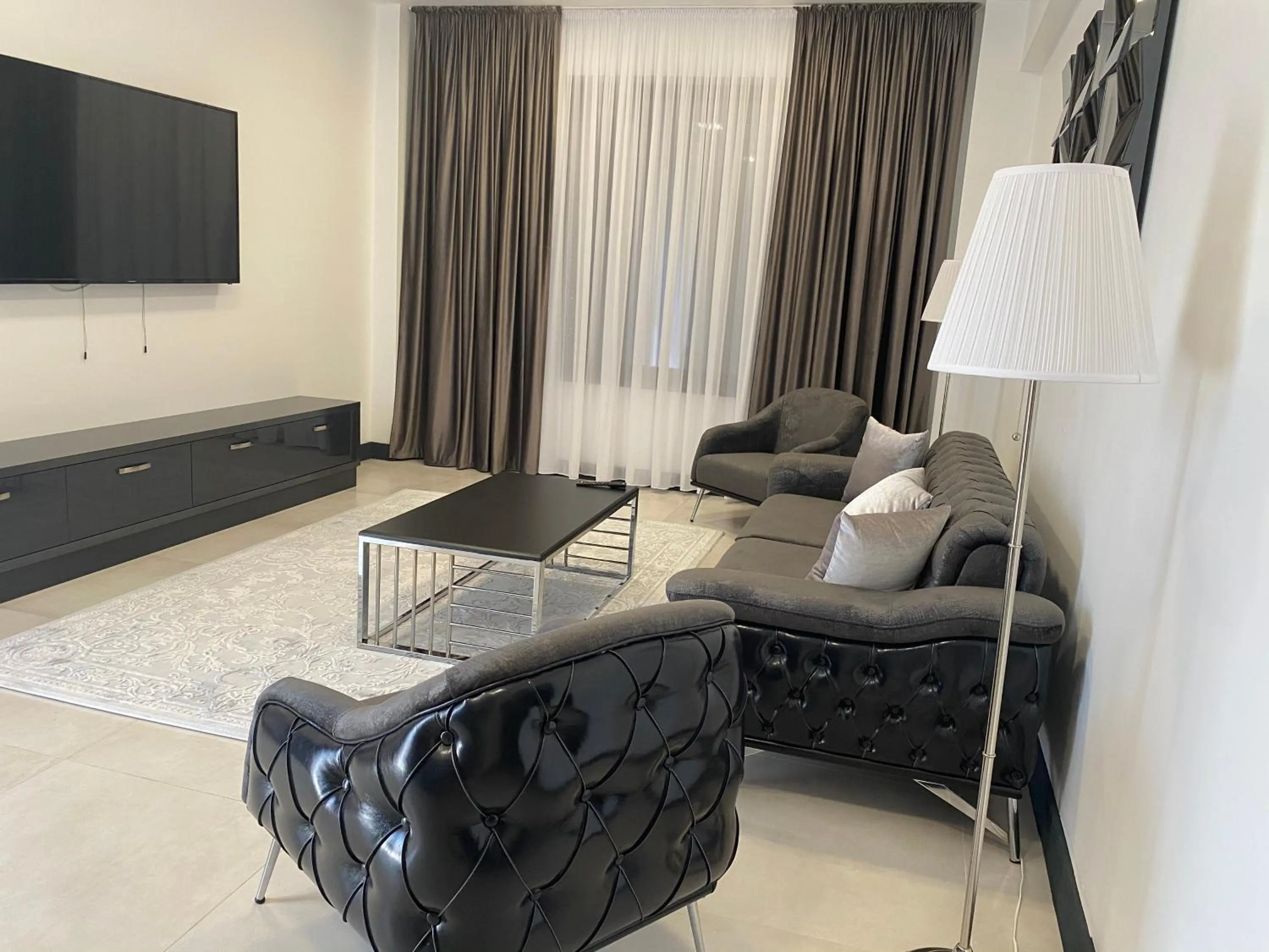 Living room in Enjoy Life Apartments