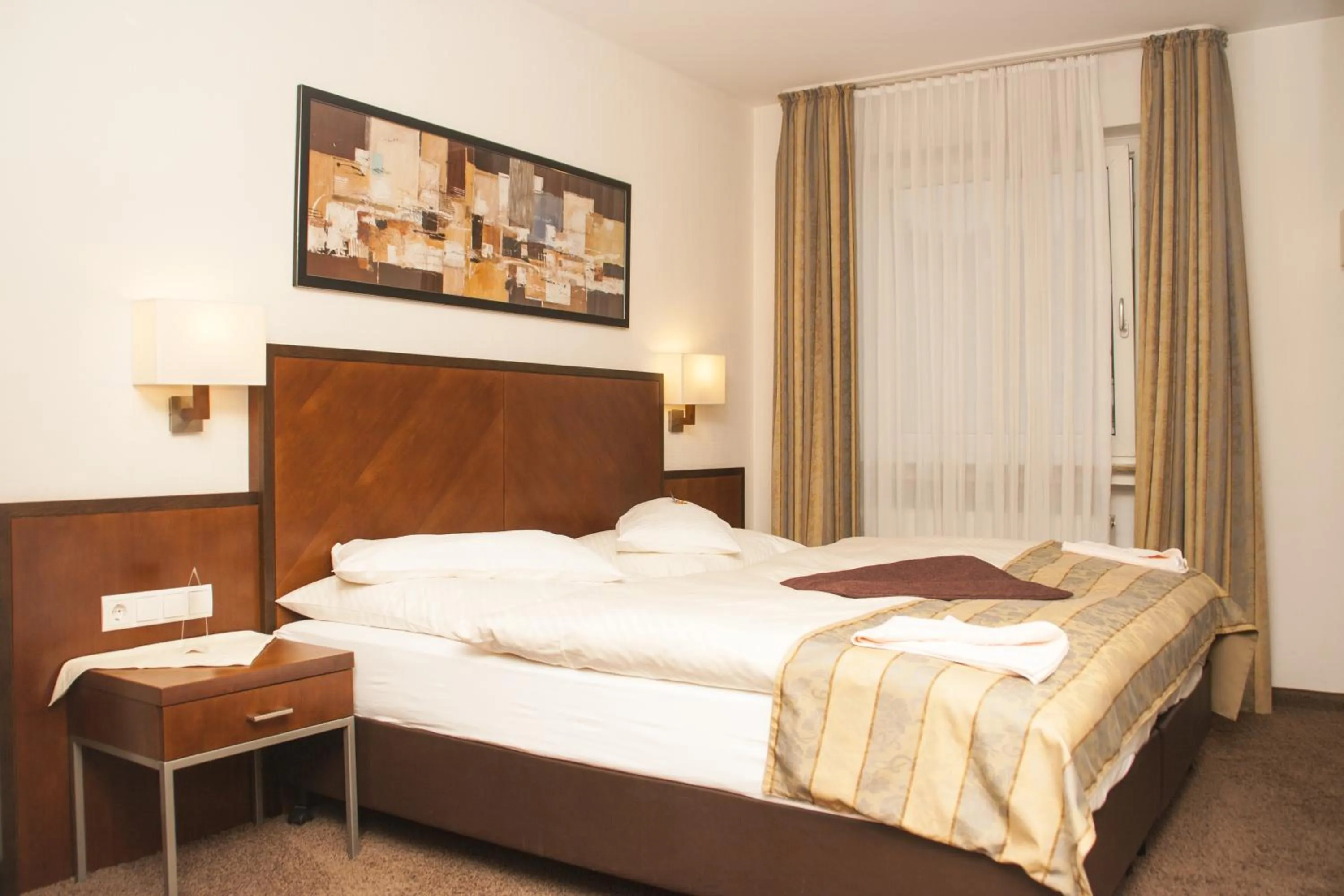 Photo of the whole room, Bed in Hotel zum Adler - Superior