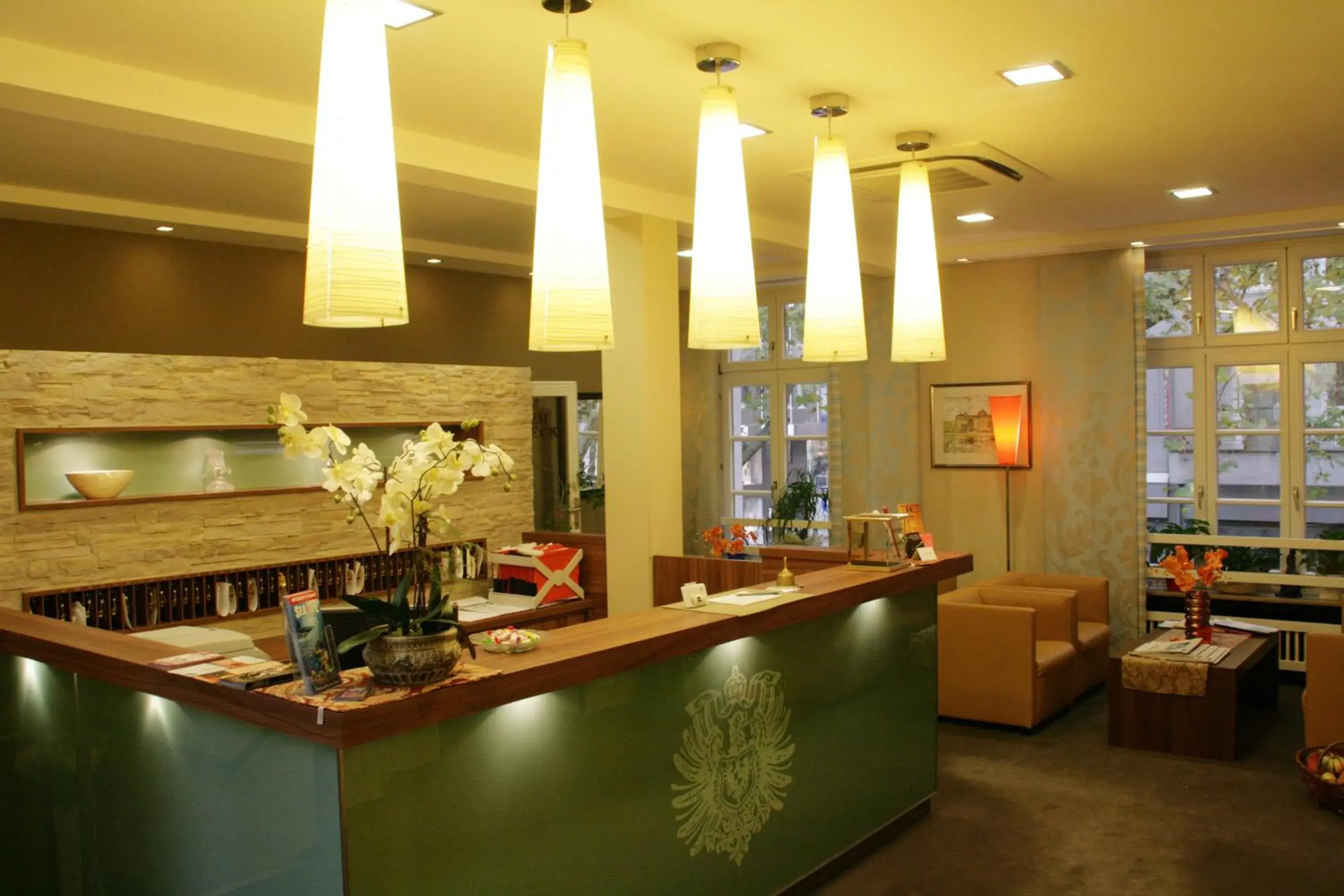 Lobby or reception in Hotel zum Adler - Superior Lobby or reception in Hotel zum Adler - Superior