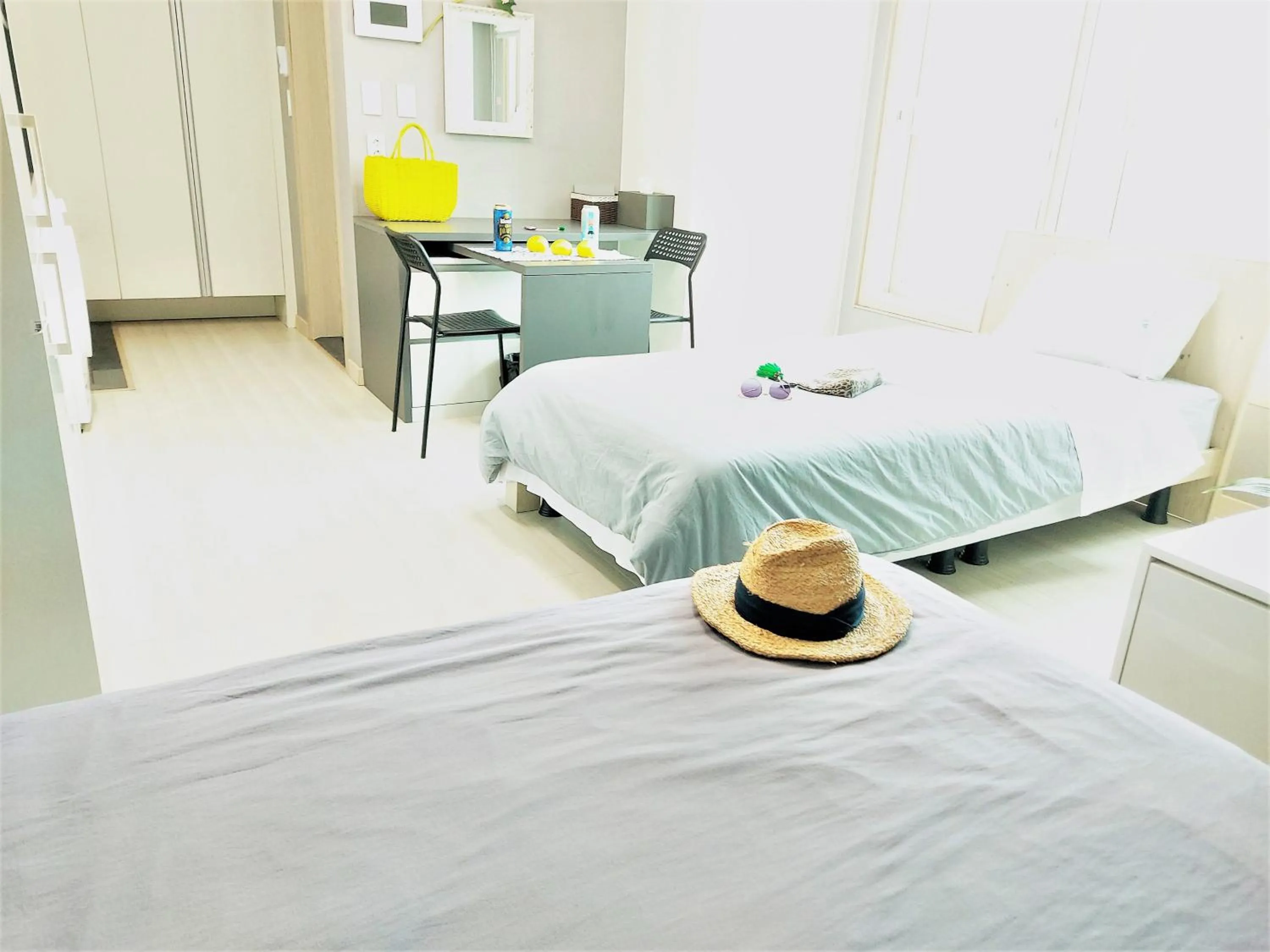 Bed in ARA Palace Hotel