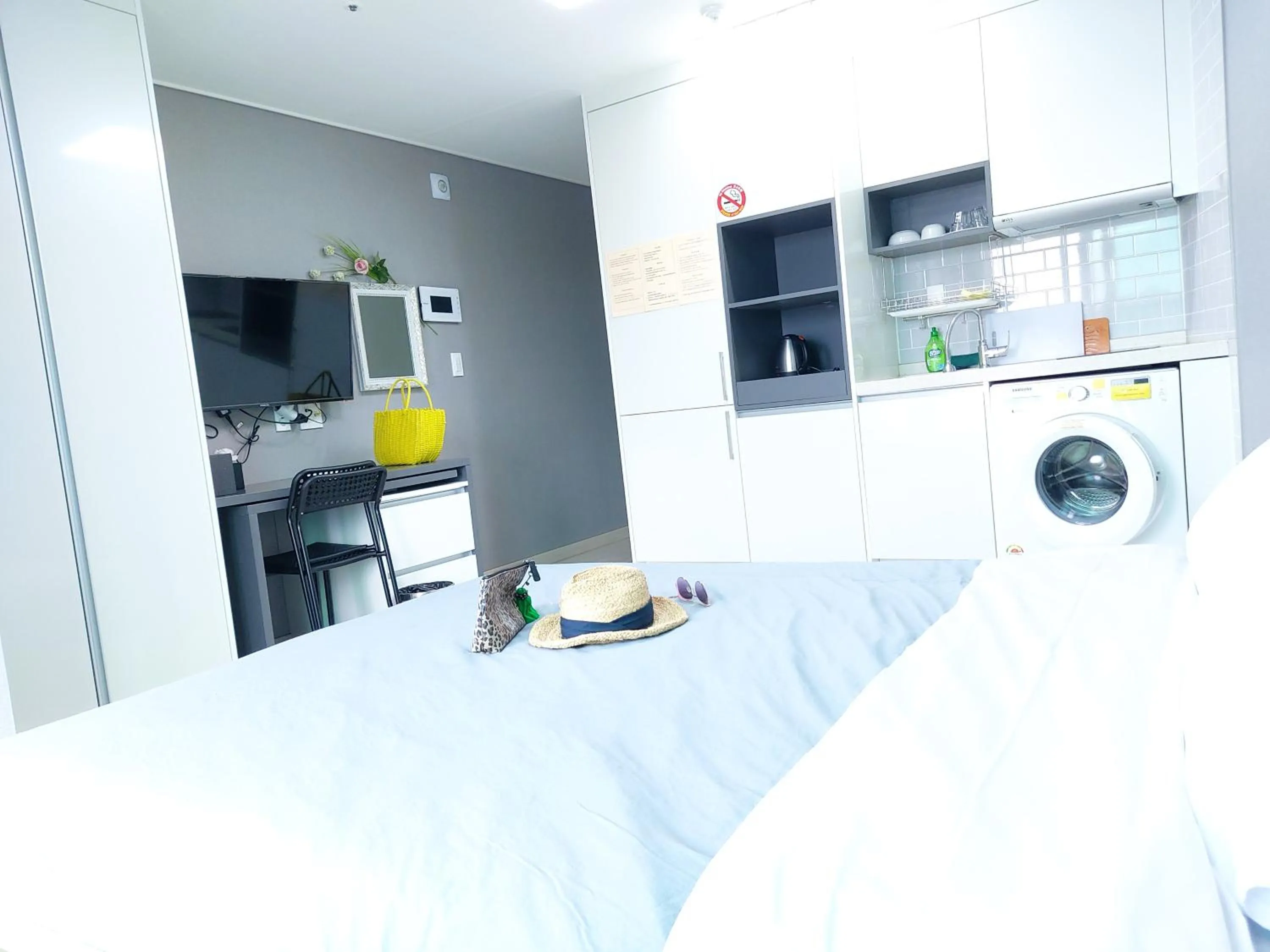 Bed in ARA Palace Hotel