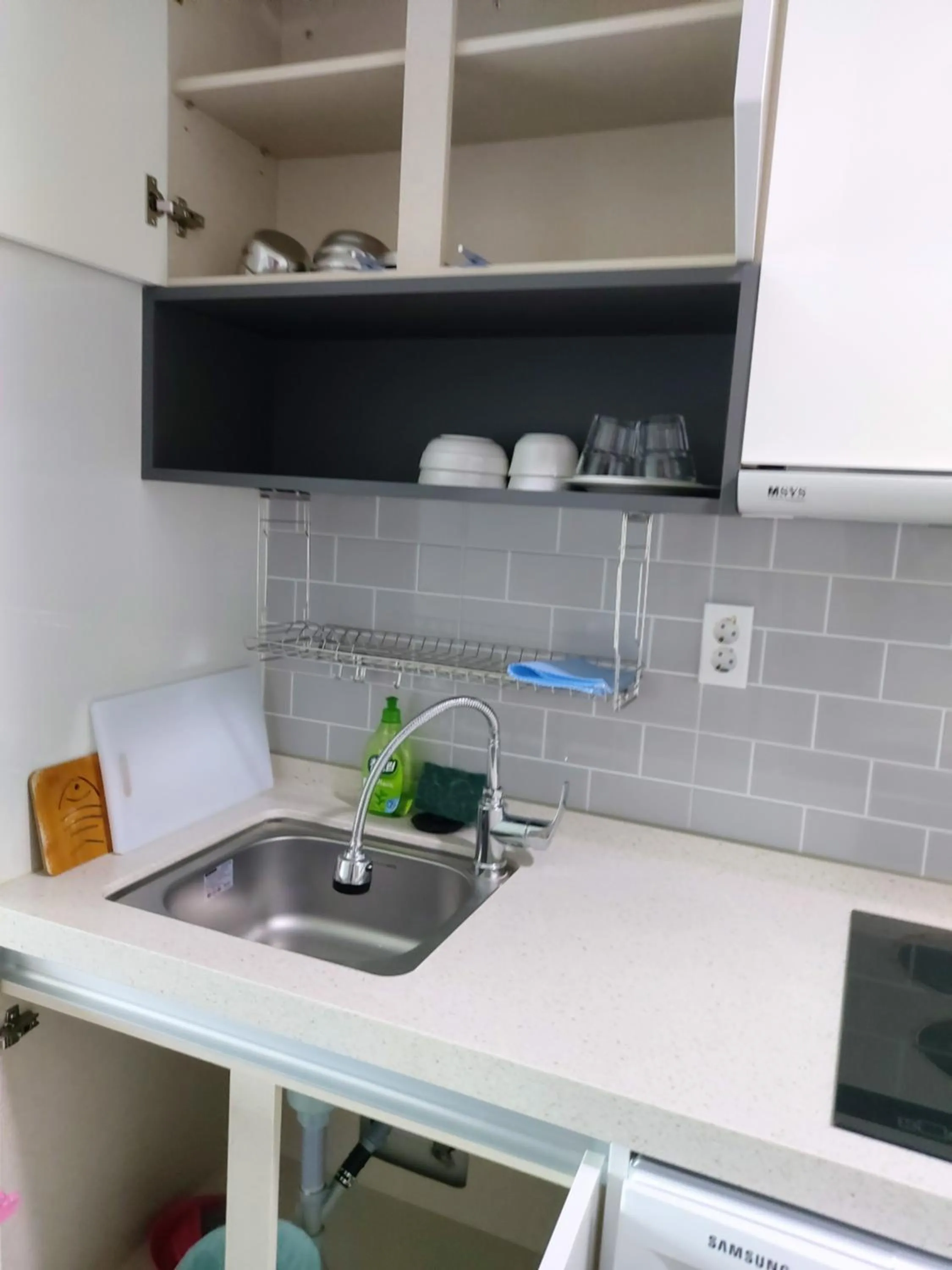 Kitchen or kitchenette in ARA Palace Hotel