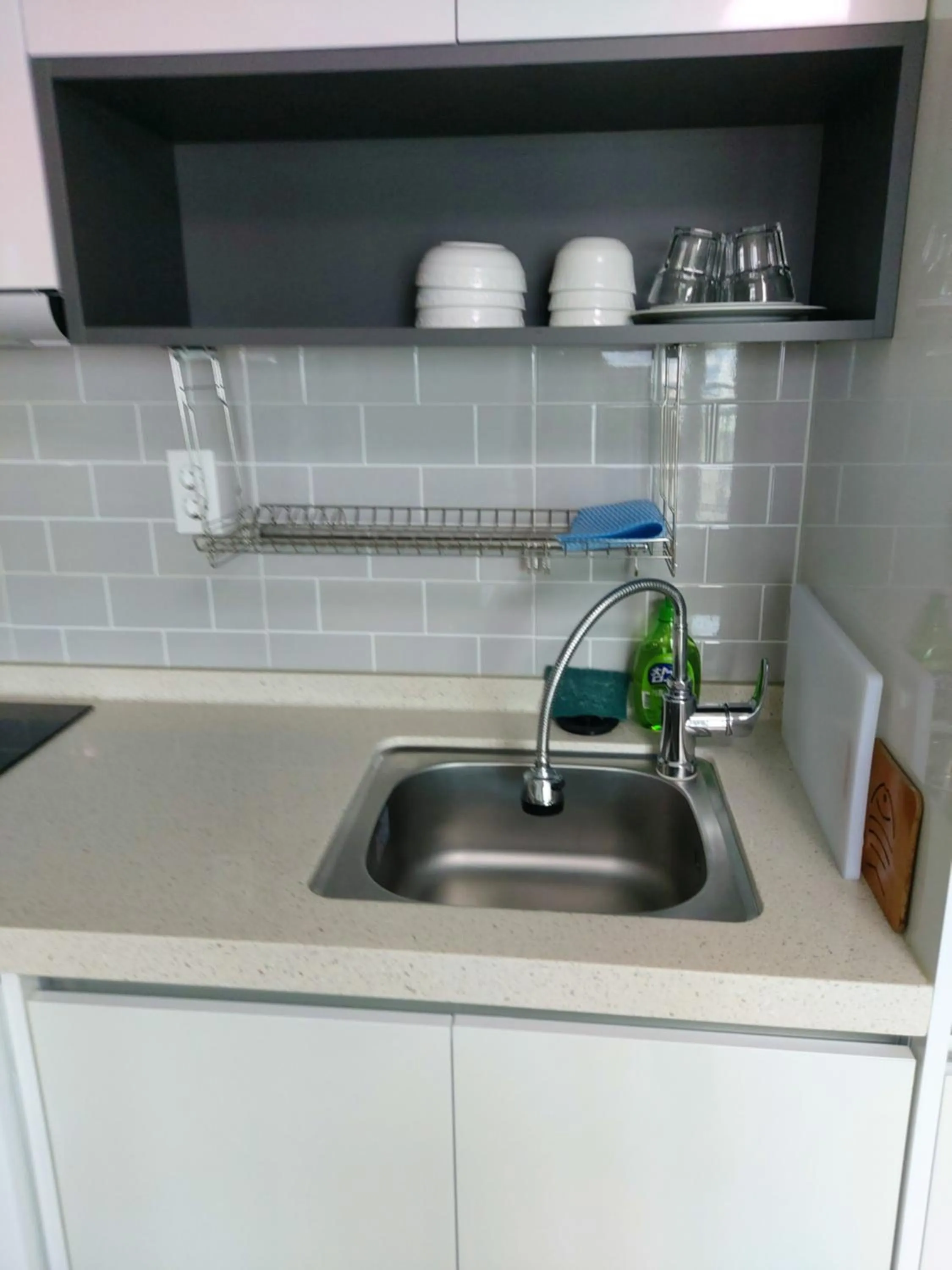 Kitchen or kitchenette in ARA Palace Hotel