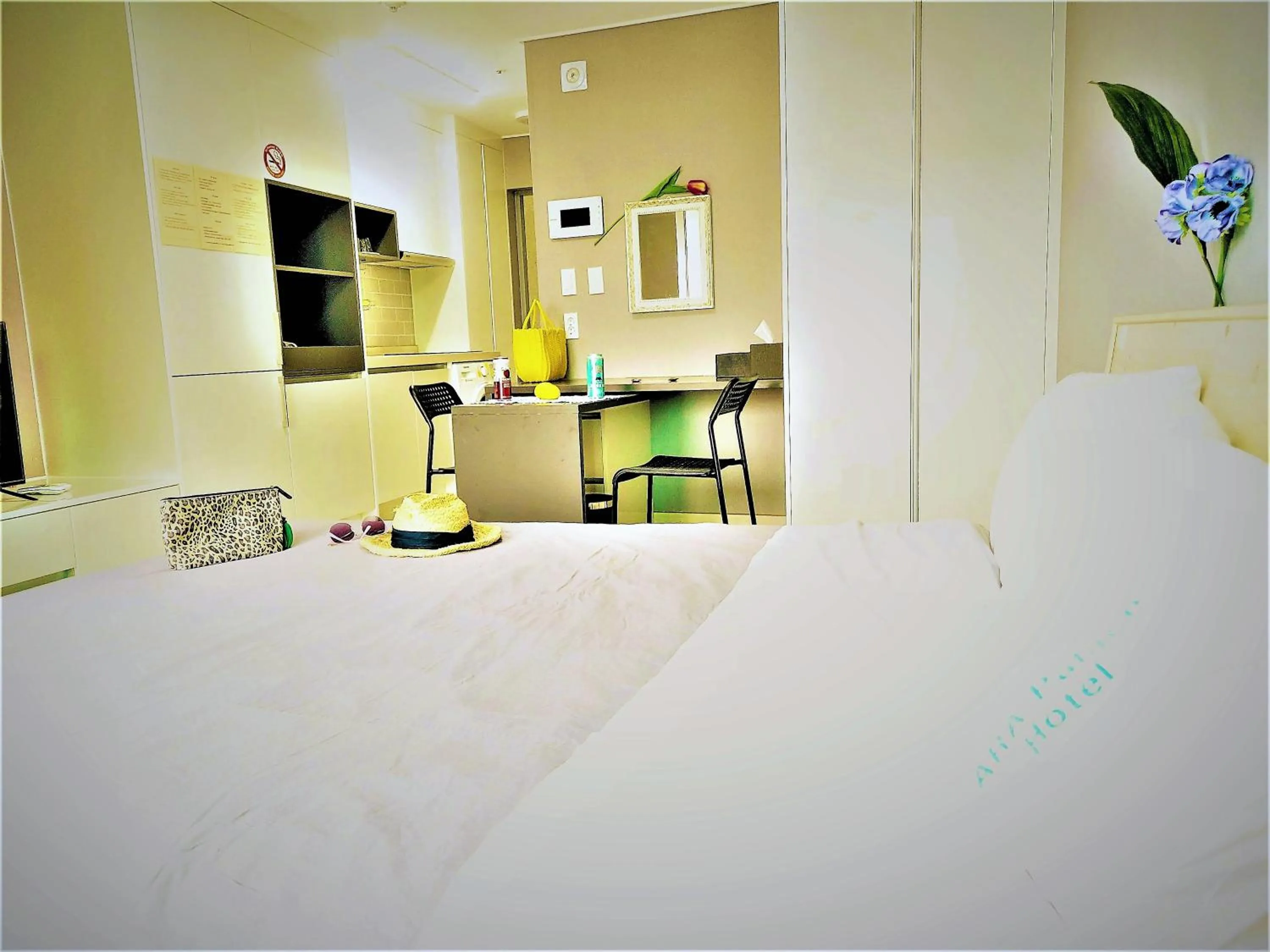 Bed in ARA Palace Hotel