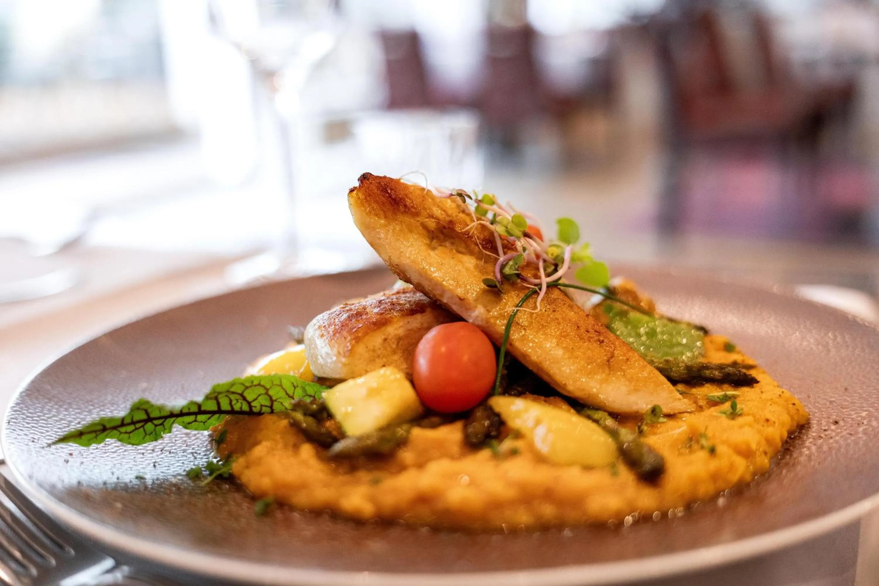 Restaurant/places to eat in Wellness & Ayurveda Hotel Am Eichenberg