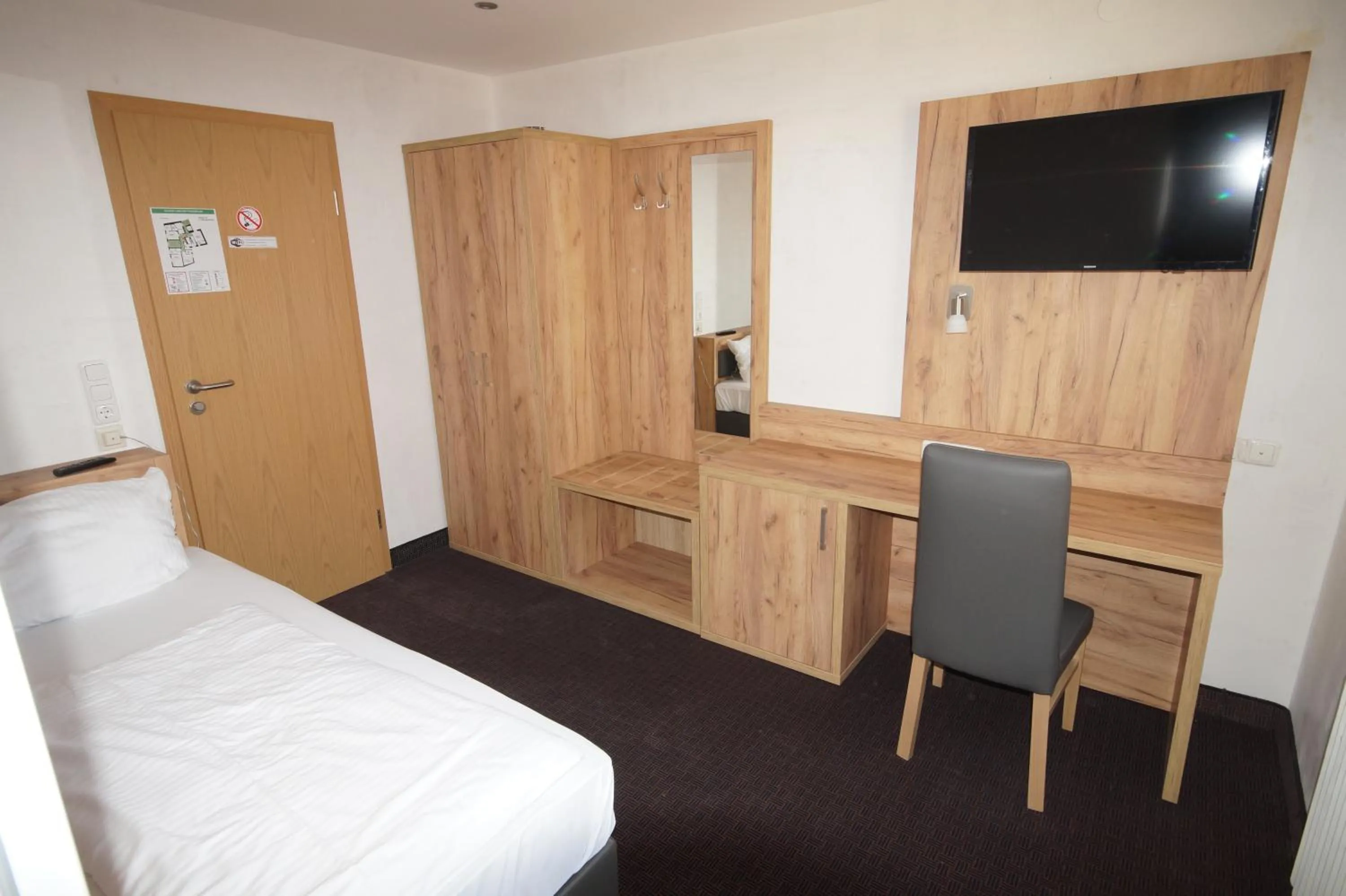 Bed in Hotel Fischertor