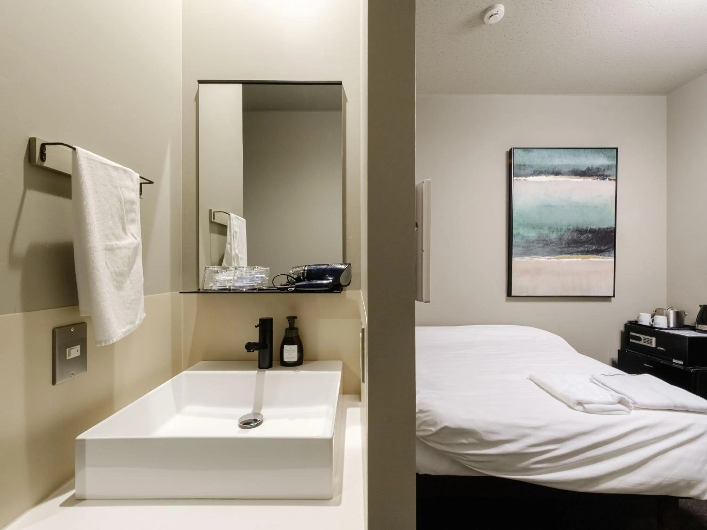 Bed in Tabist fami THE GREEN OTARU