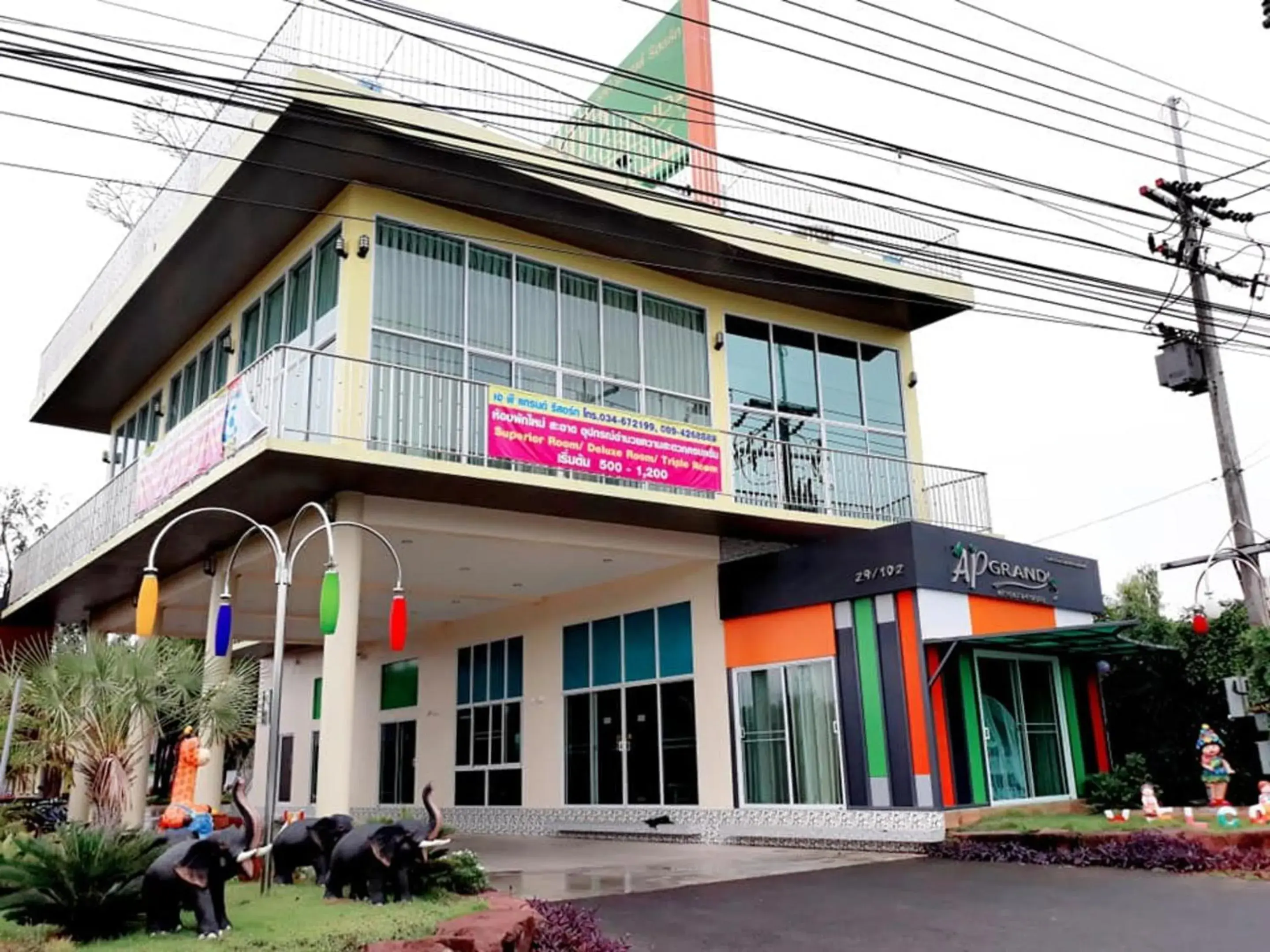 Property building in AP Grand Resort Property building in AP Grand Resort