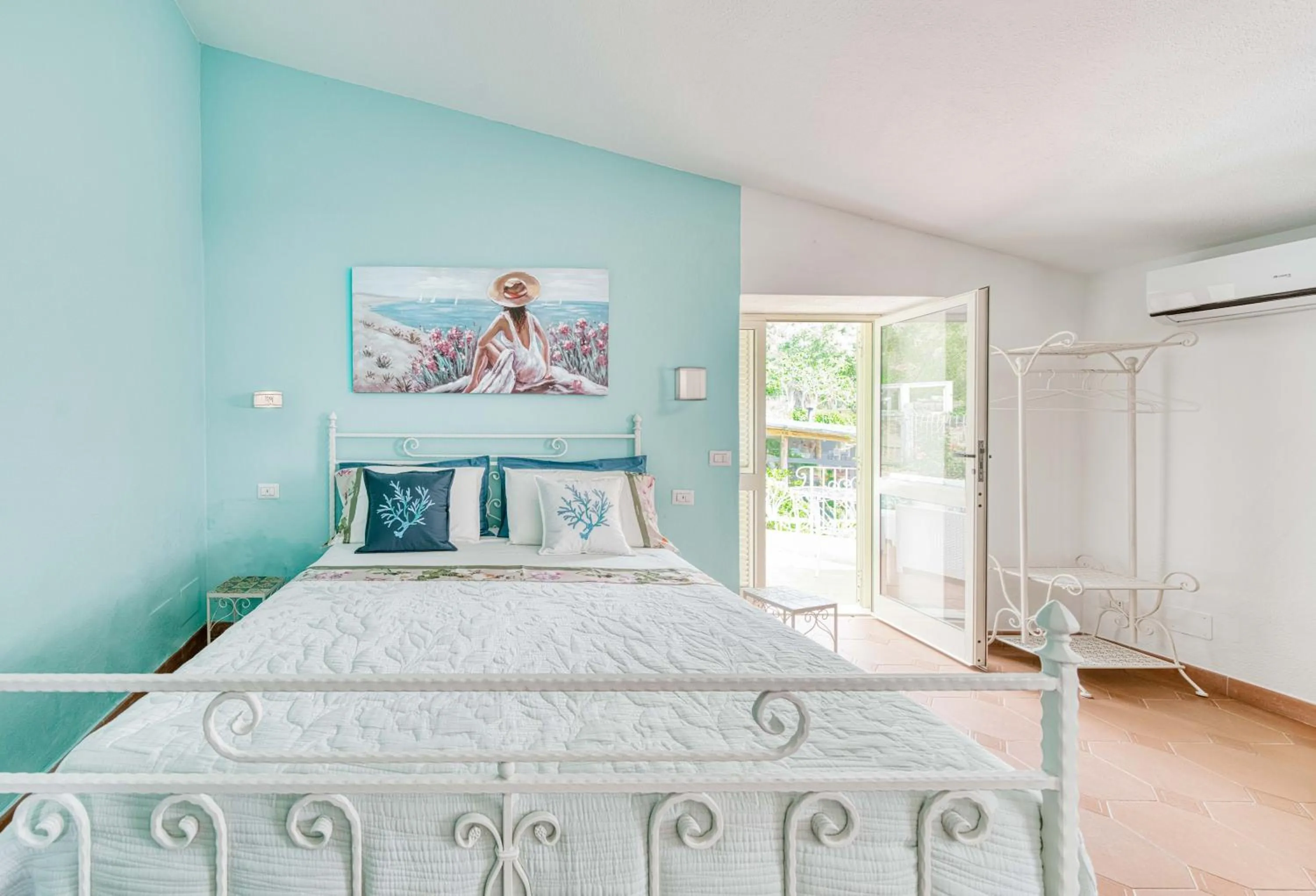 Bed in Villa Lorelei