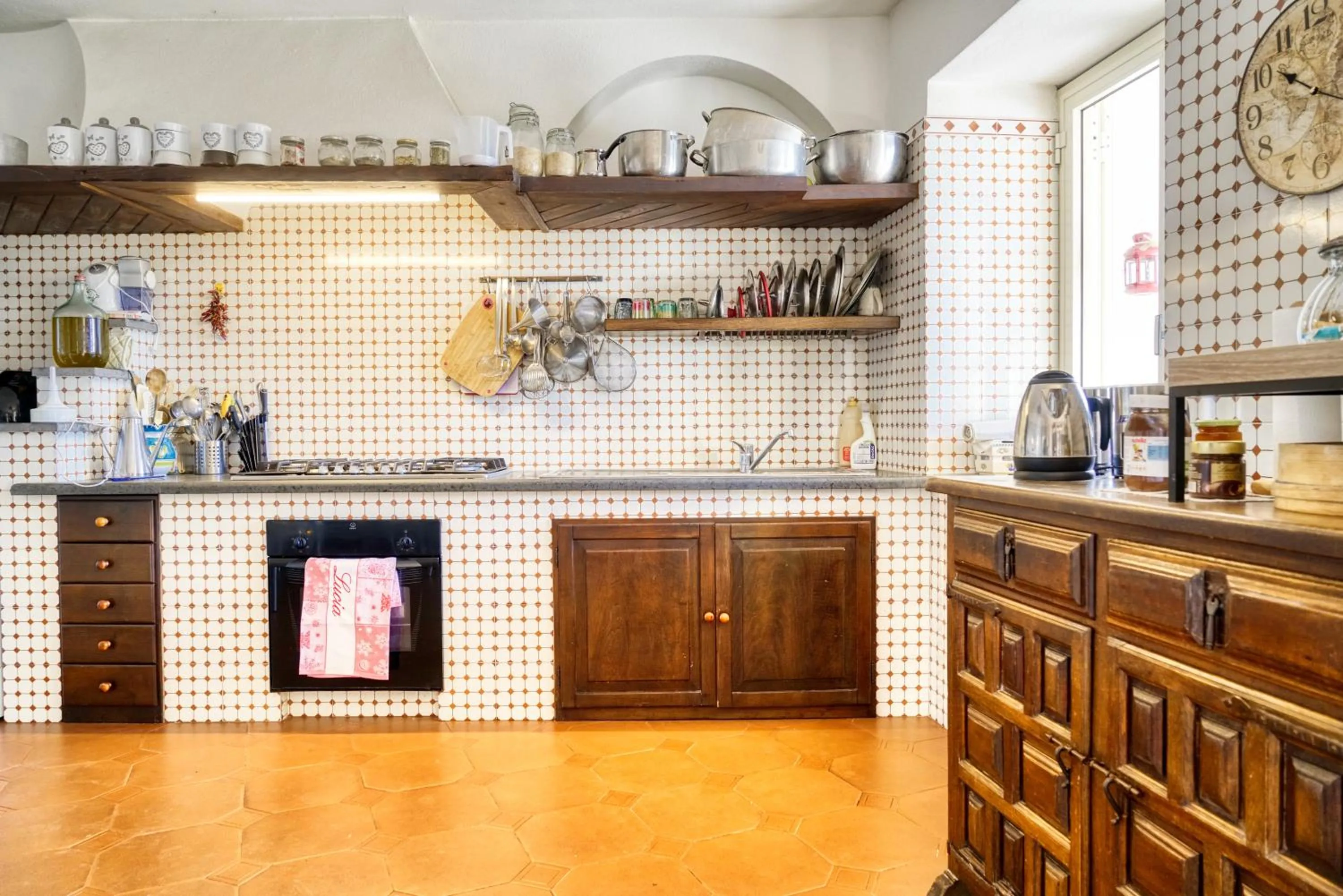 Kitchen or kitchenette in Villa Lorelei
