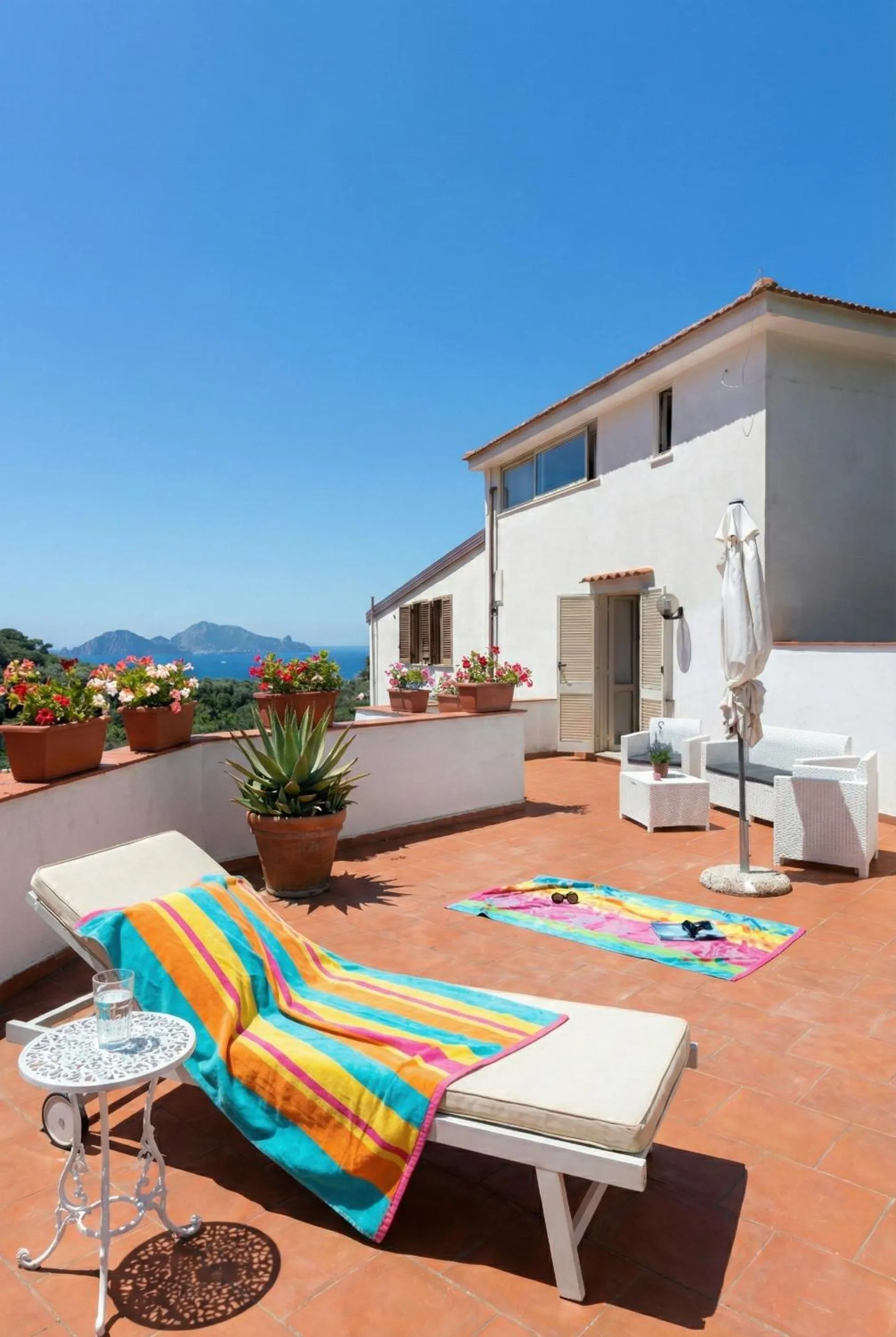 Balcony/Terrace in Villa Lorelei