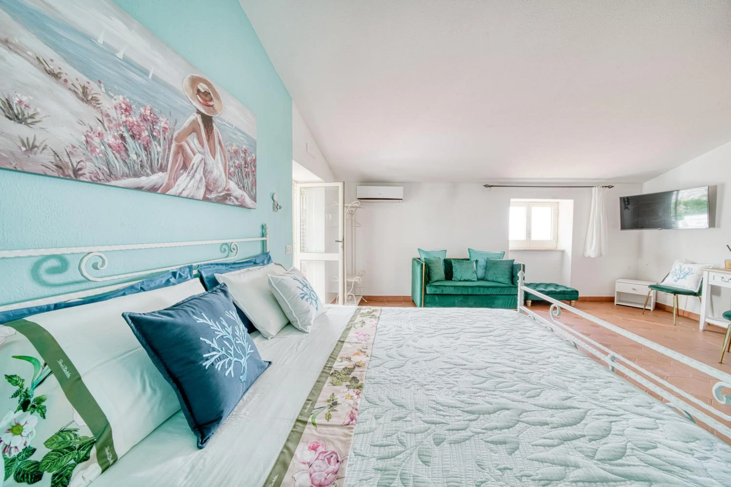 Bed in Villa Lorelei