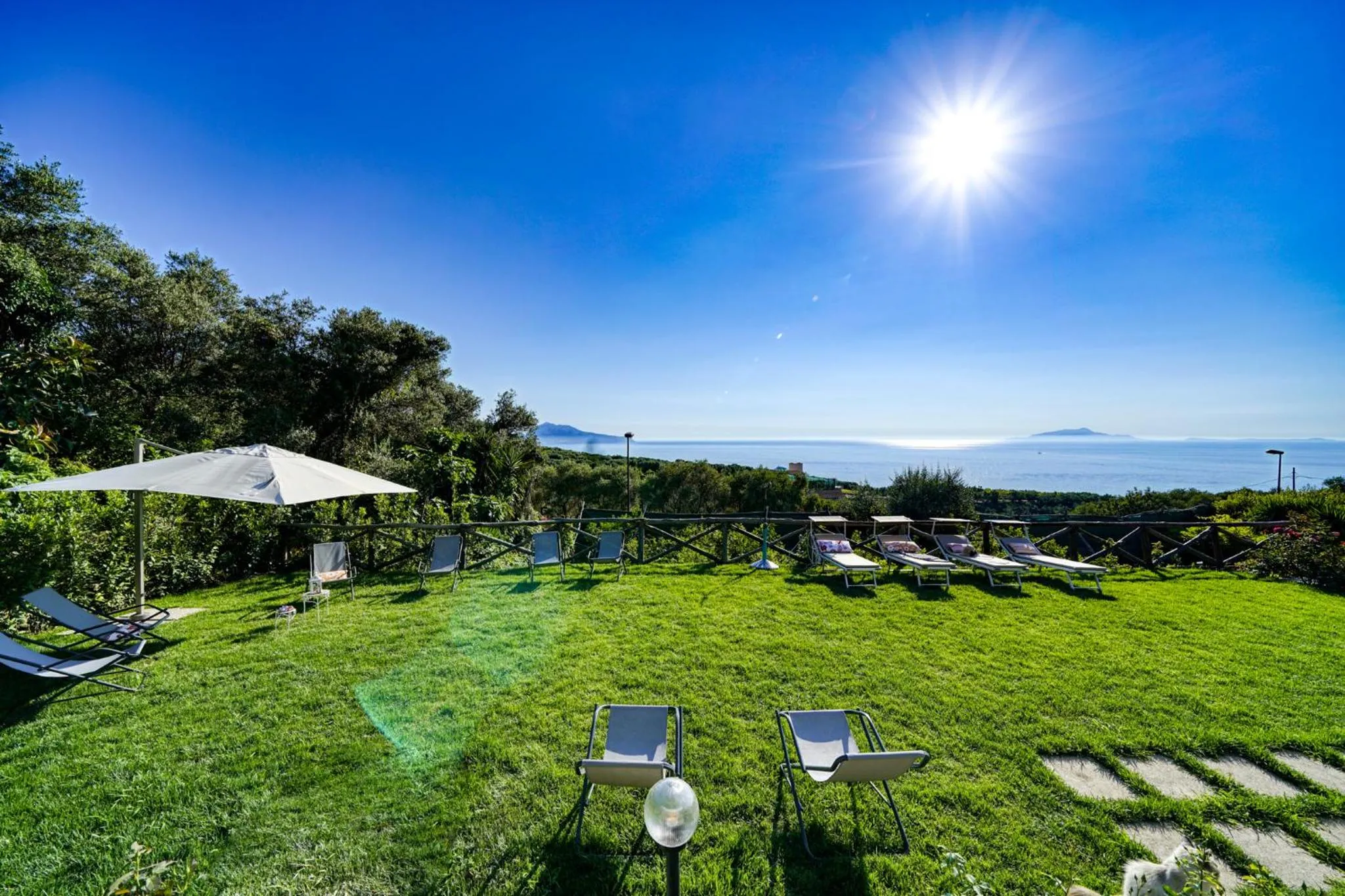 Garden in Villa Lorelei